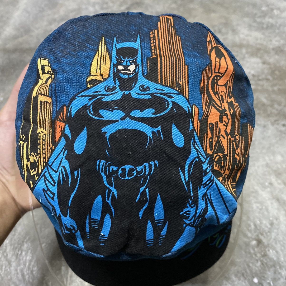 DC Comics VINTAGE 1995 DC COMICS BATMAN CAP YOUTH SIZE Size ONE SIZE - 4 Thumbnail