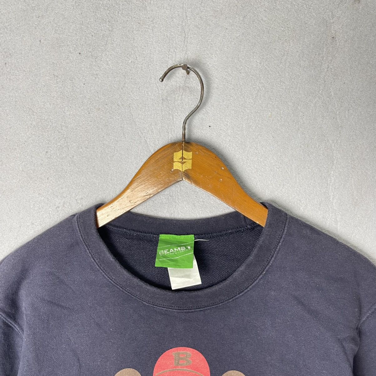 Beams Japan 2000s BEAMS Bear Graphic Sweatshirt Size US L / EU 52-54 / 3 - 2 Thumbnail