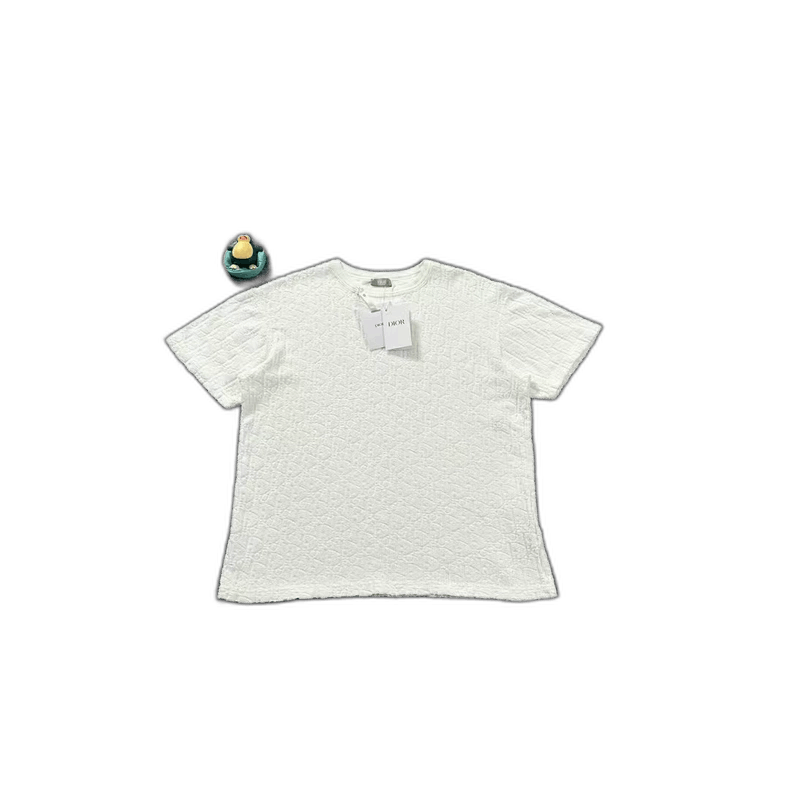 Dior Dior White Short Sleeve T-2505 Size US M / EU 48-50 / 2 - 1 Thumbnail