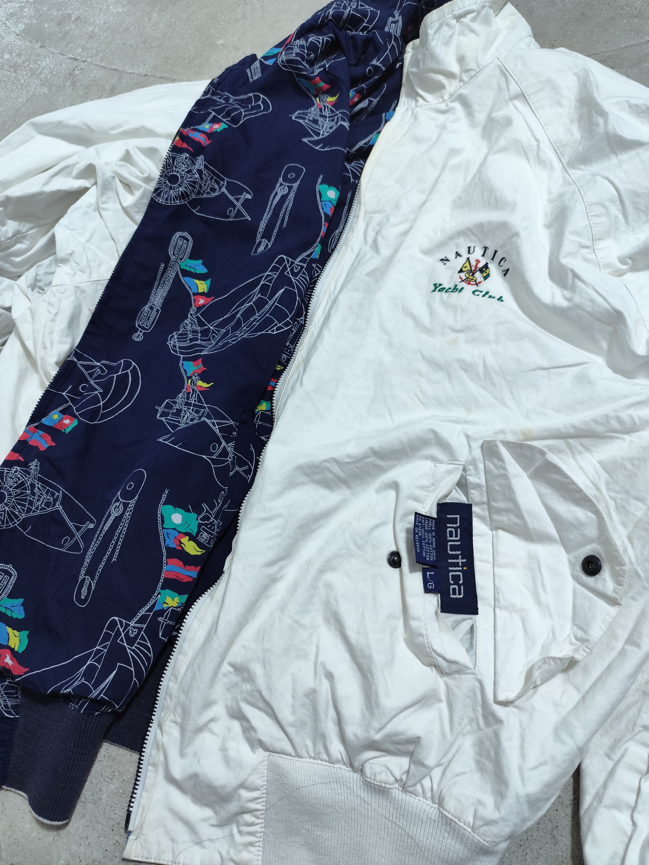 Nautica VINTAGE NAUTICA REVERSIBLE JACKET YACHT CLUB Size US XL / EU 56 / 4 - 11 Thumbnail