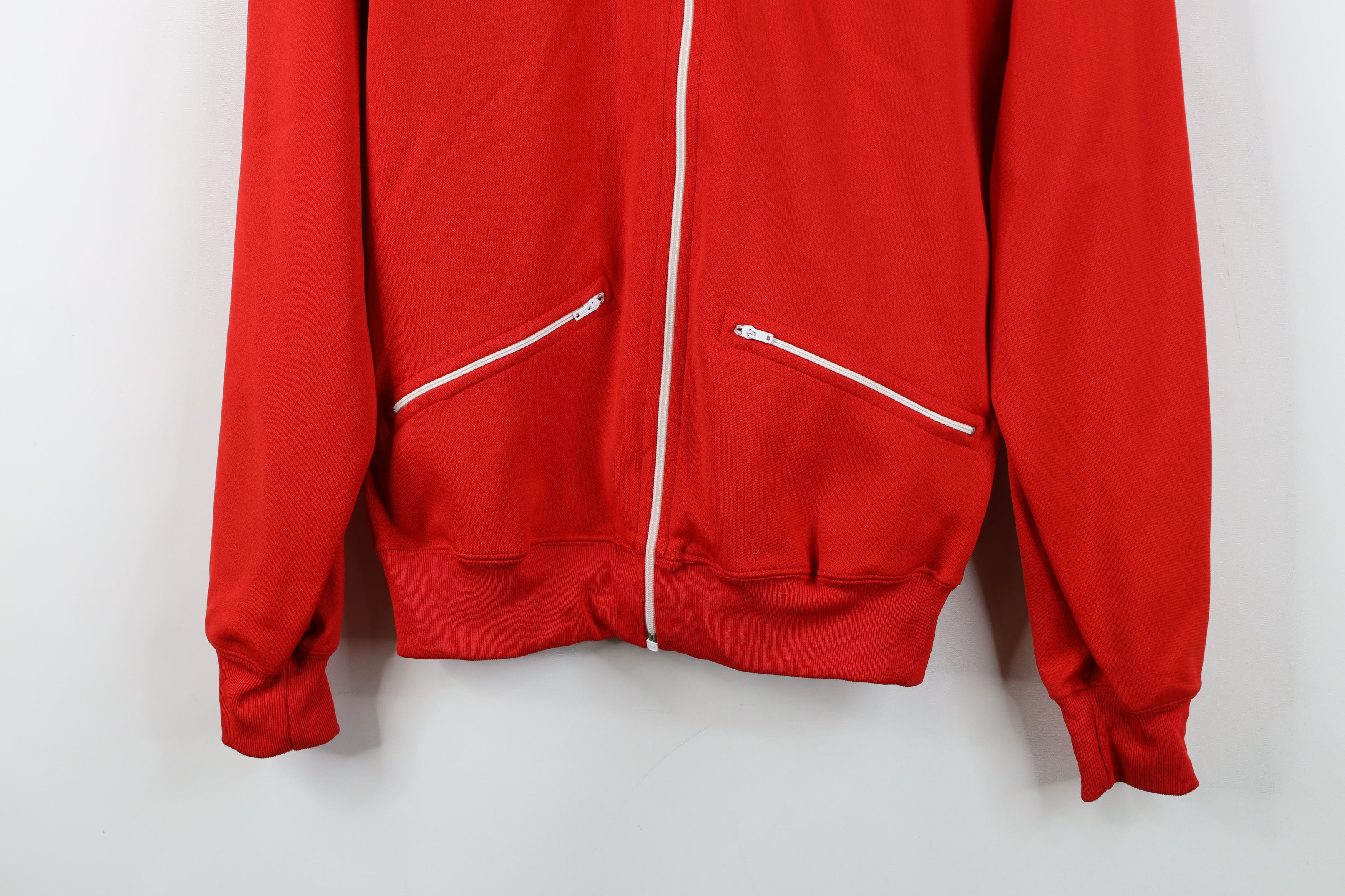 Vintage Vintage 60s 70s Streetwear Block Warm Up Tennis Track Jacket Size US S / EU 44-46 / 1 - 3 Thumbnail