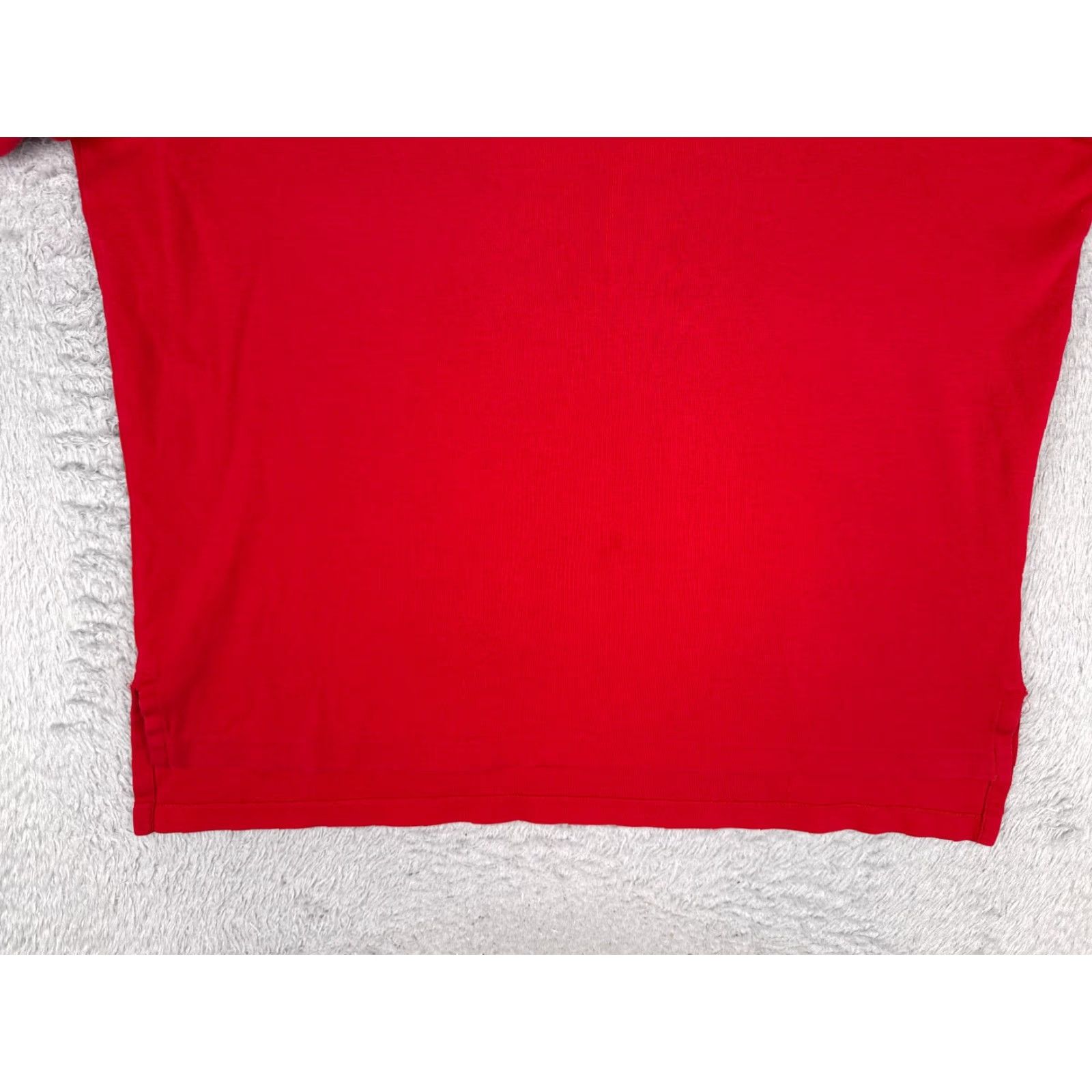 Ralph Lauren VINTAGE Ralph Lauren Polo Shirt Men L Red 100% Cotton Short Sleeve Logo Embroidered Button Collared Classic All Seasons Breathable Regular Size US L / EU 52-54 / 3 - 5 Thumbnail