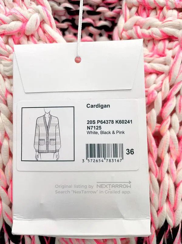 Chanel Chanel Pink Knit Women's Jacket . Size M / US 6-8 / IT 42-44 - 4 Thumbnail