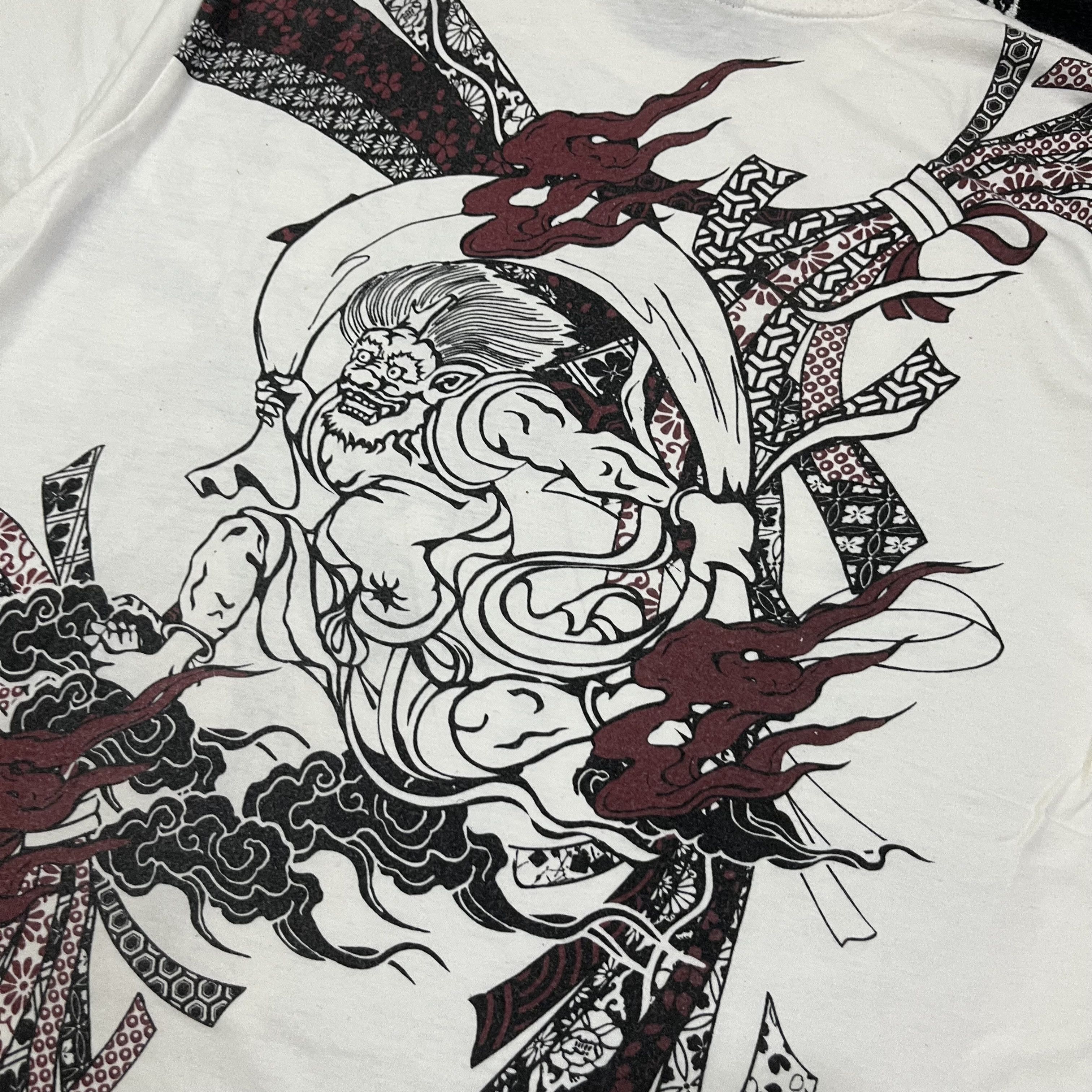 Japanese Brand Bullet noise sukajan tee Size US M / EU 48-50 / 2 - 7 Thumbnail