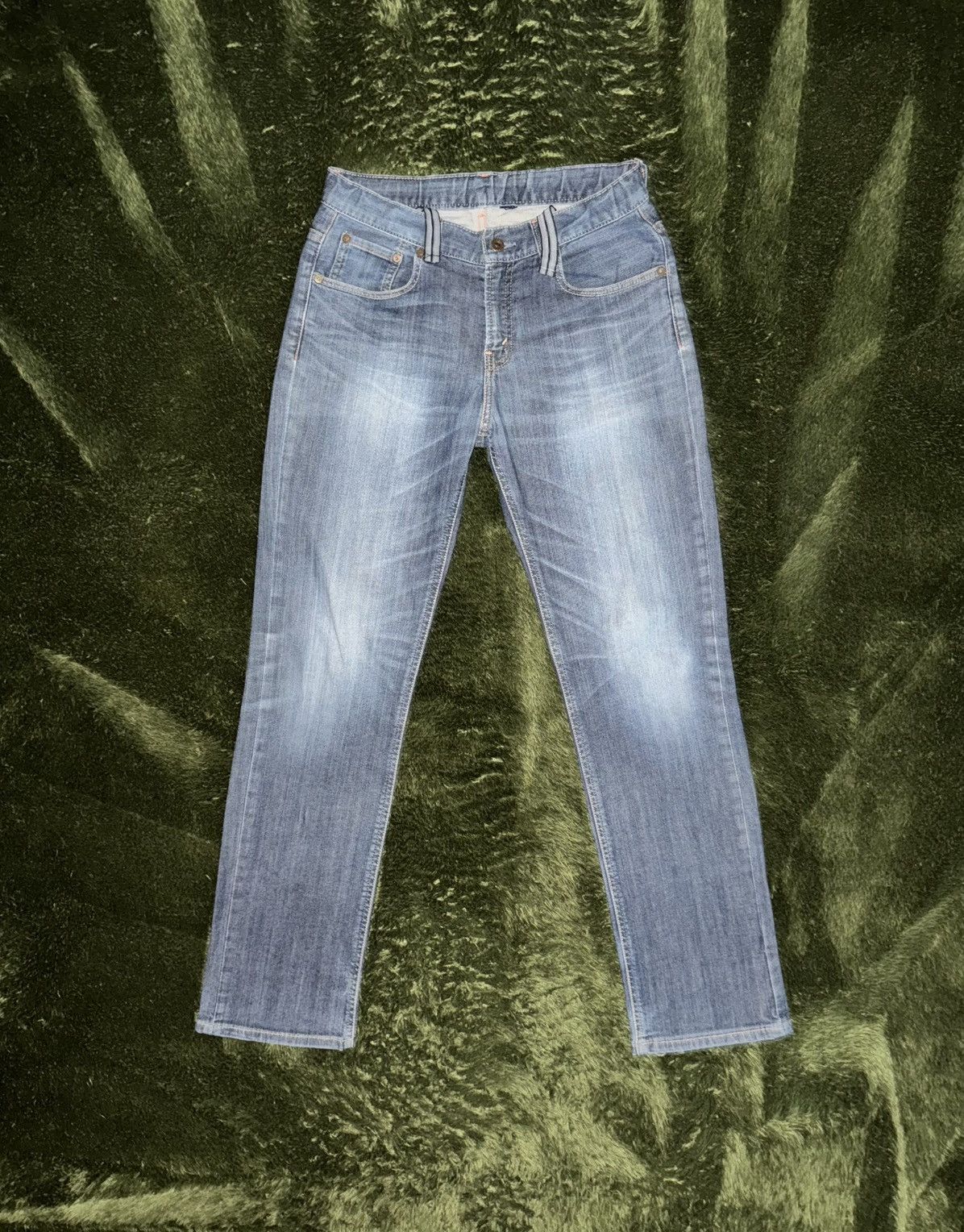 Levi's Levis Red tap cotton blended relaxed fit denim pants indigo Size US 31 - 1 Thumbnail