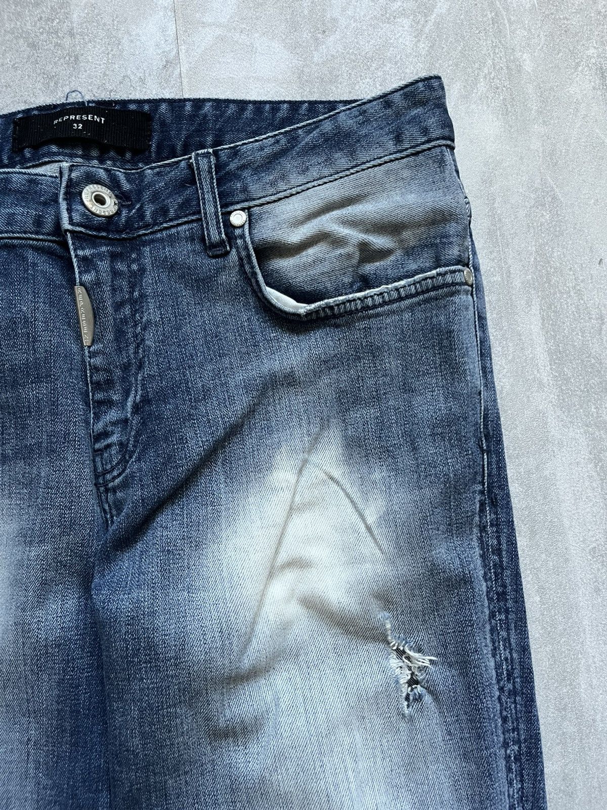 Represent Clo. amiri style Represent distressed skinny jeans Size US 32 / EU 48 - 12 Thumbnail