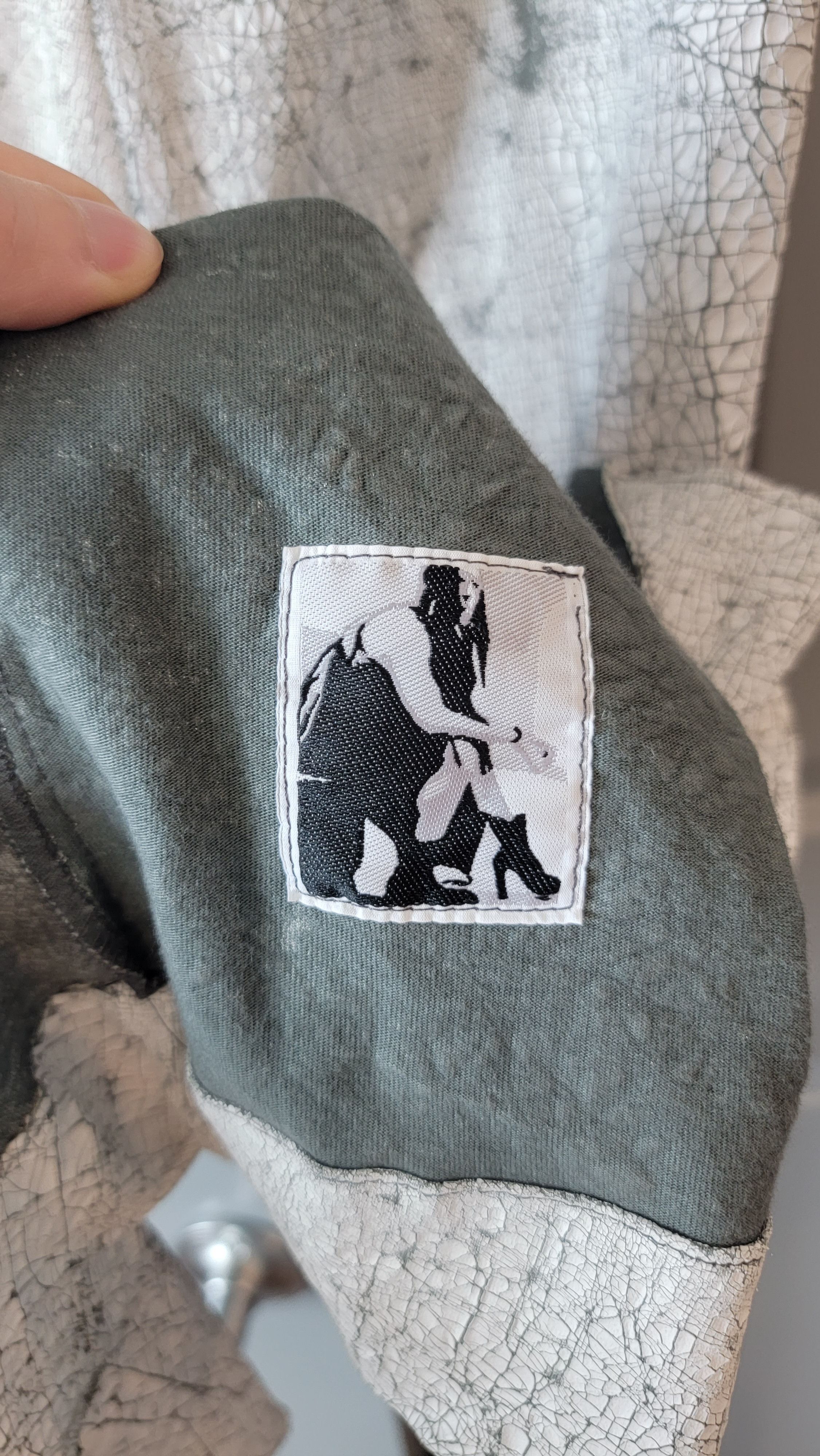 Rick Owens × Rick Owens Drkshdw Rick Owens Cracked Paint dress Size M / US 6-8 / IT 42-44 - 3 Thumbnail