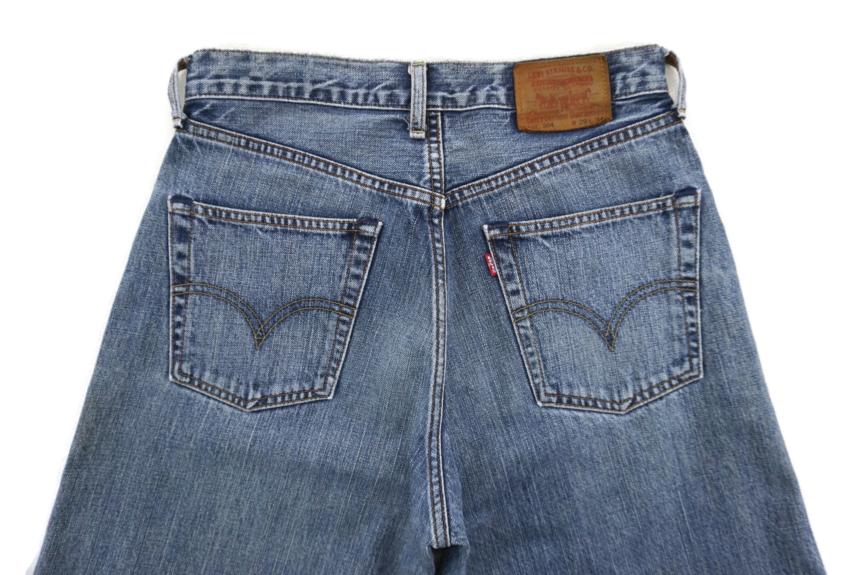 Levi's Vintage Levi's 504-03 Jeans W29xL34 Straight-Leg Denim Japan Size US 29 - 9 Thumbnail