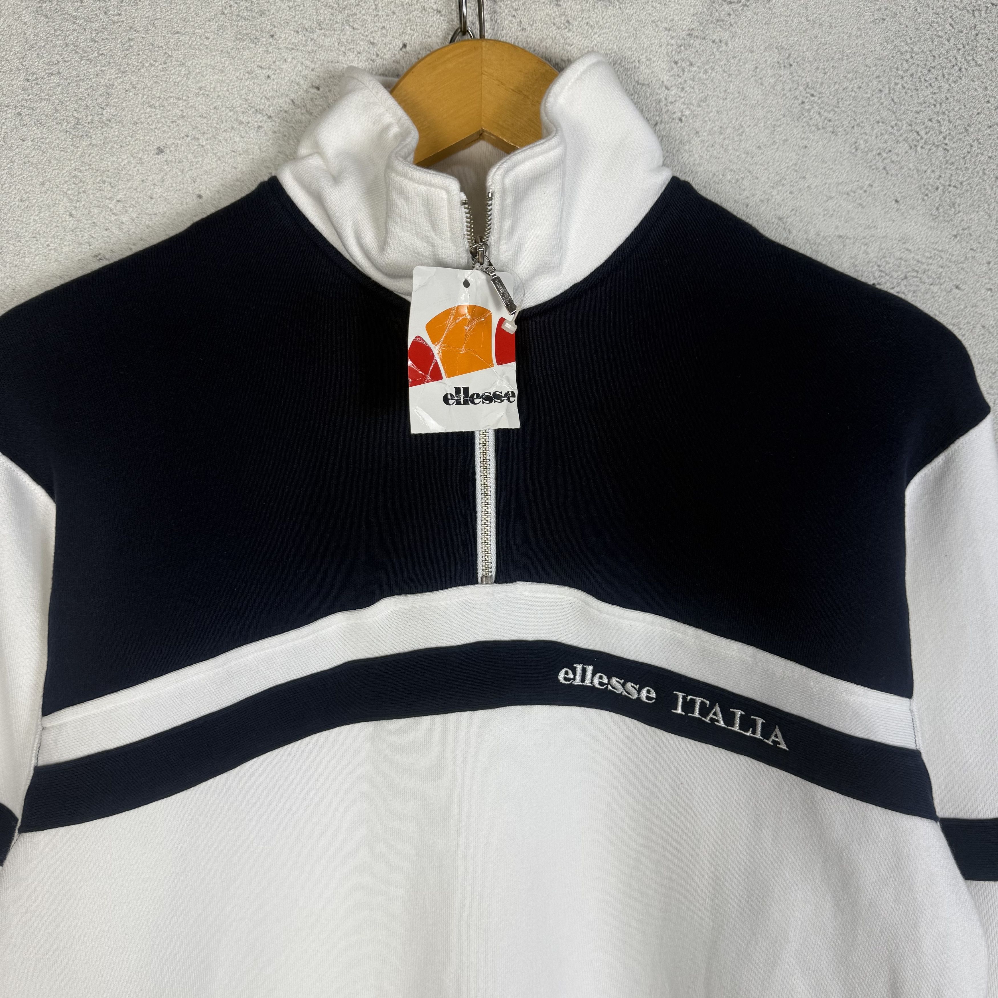 Ellesse Vintage Ellesse Half Zip Sweatshirt Size US S / EU 44-46 / 1 - 3 Thumbnail