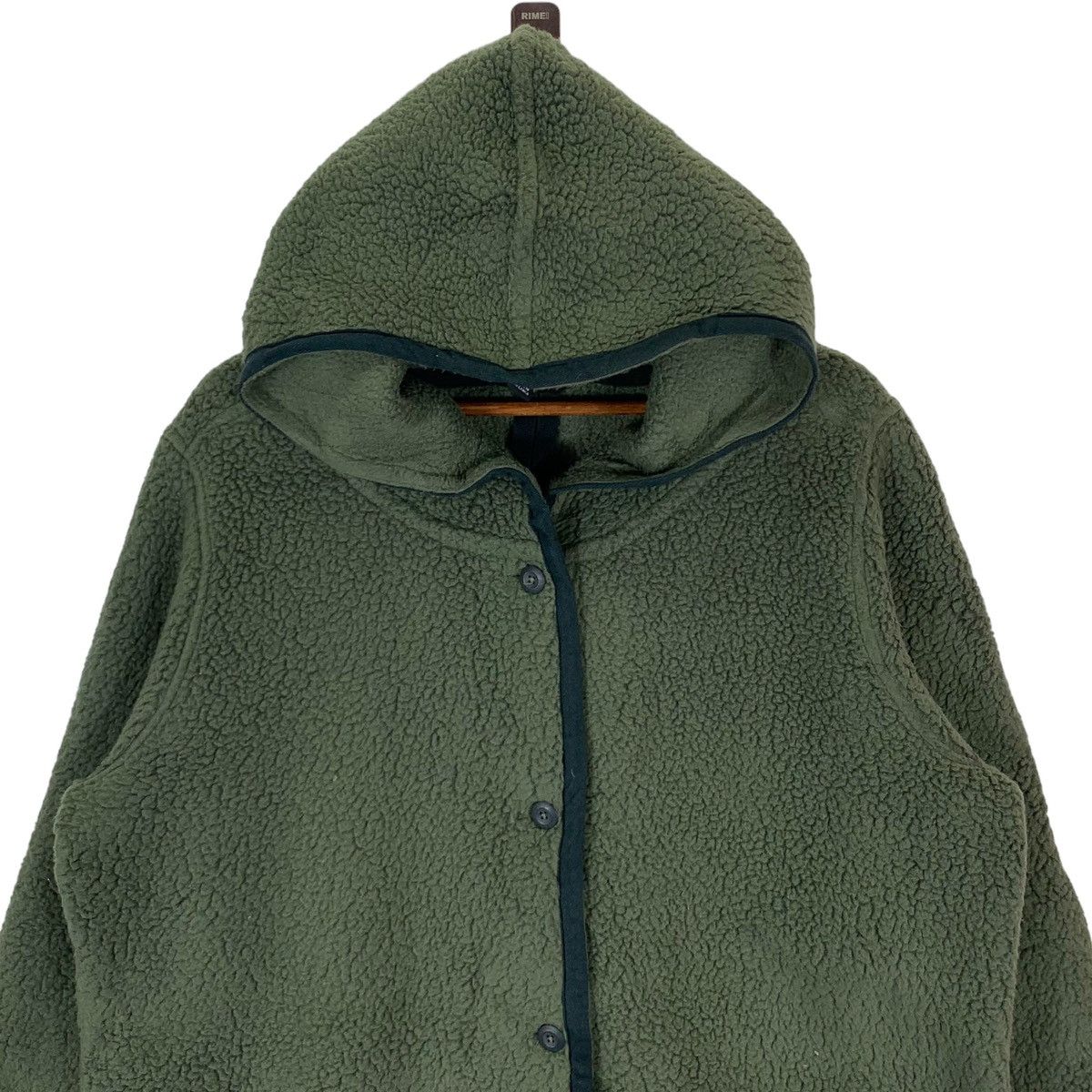 Patagonia × Vintage VINTAGE PATAGONIA DEEP PILE RETRO X FLEECE HOODIE JACKET Size US XL / EU 56 / 4 - 4 Thumbnail