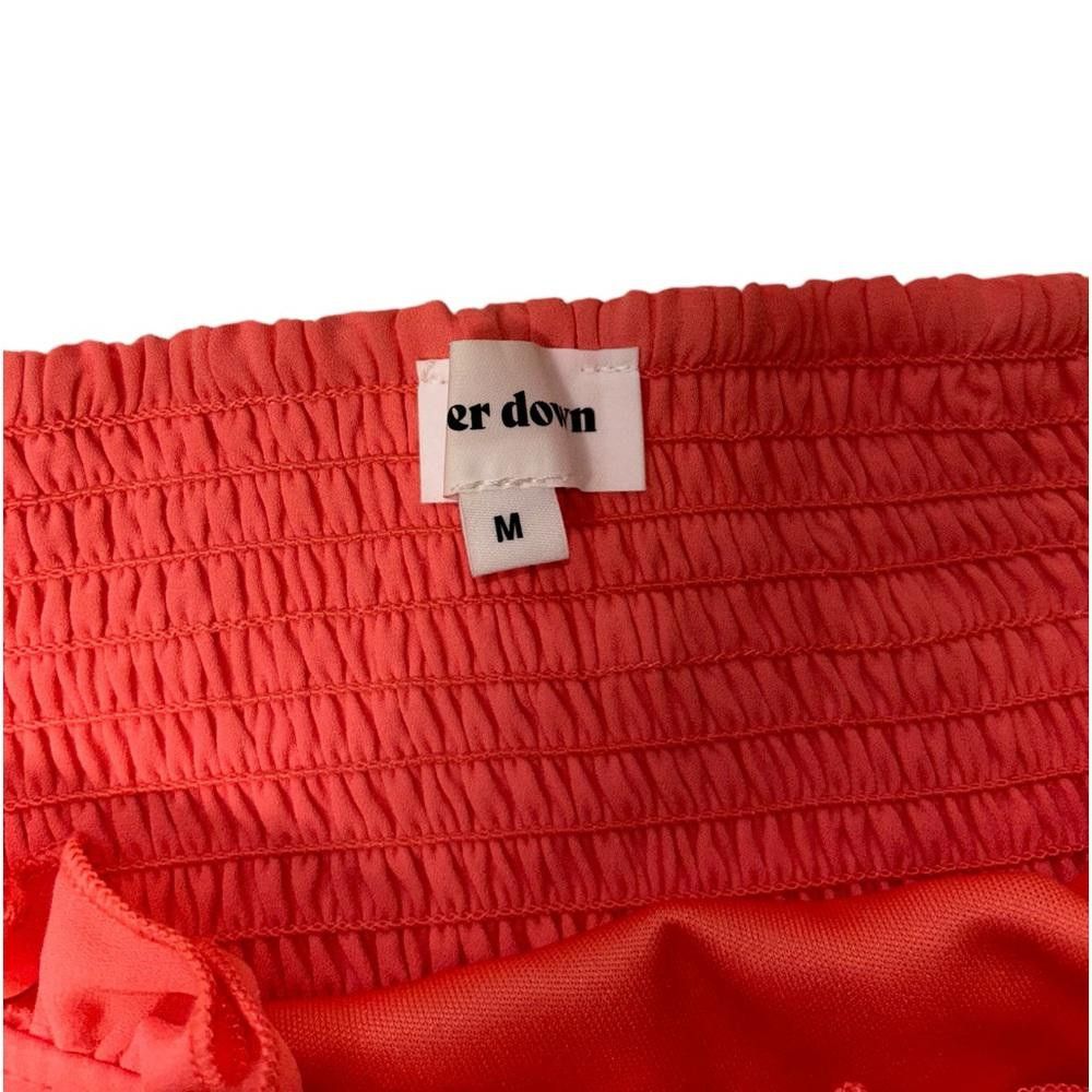 REVOLVE superdown Dulipa Ruffle Off Shoulder Salmon Mini Dress M Size M / US 6-8 / IT 42-44 - 8 Thumbnail