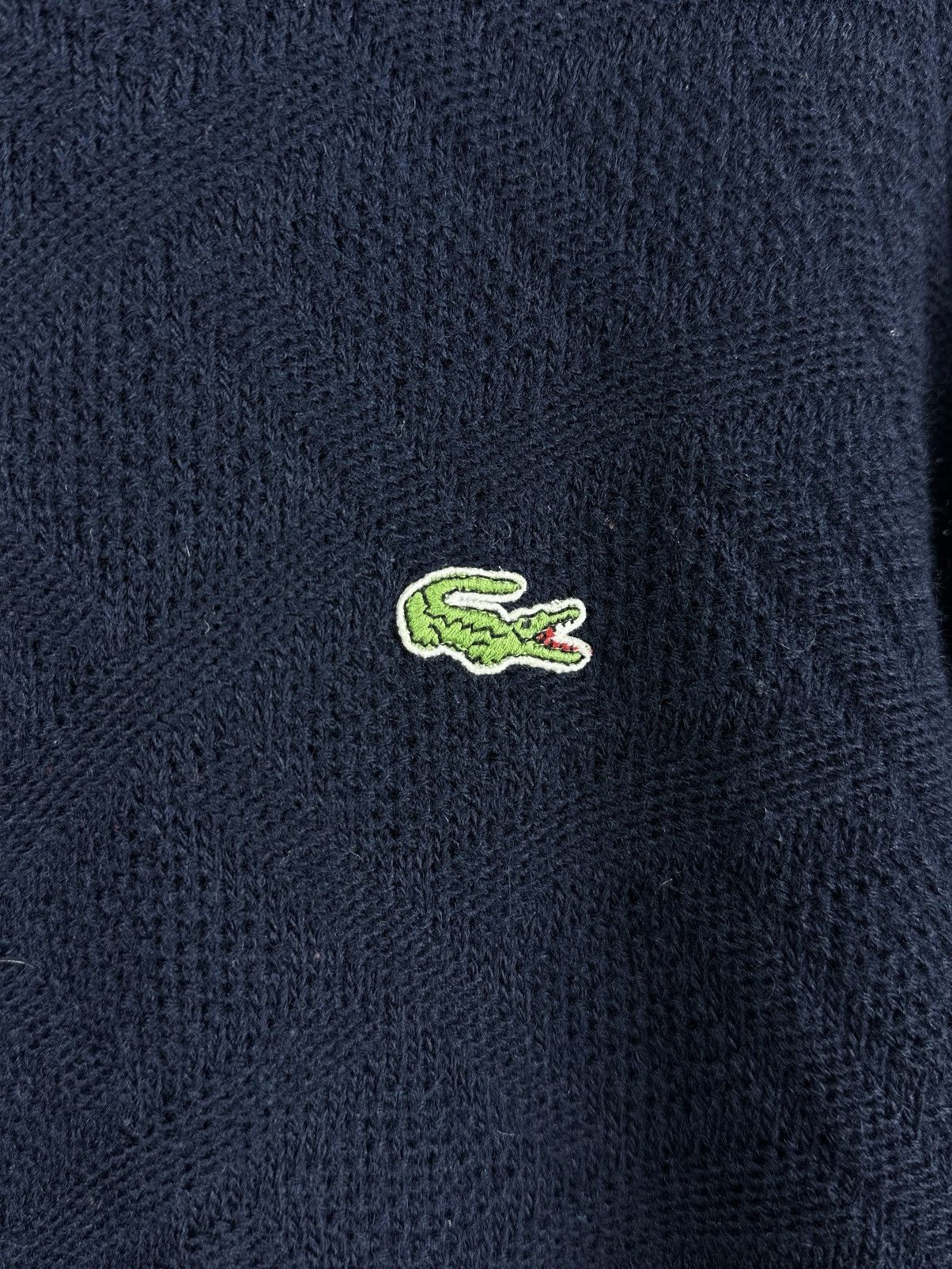 Lacoste Vintage Lacoste Wool Knit Sweater Crewneck Size US XL / EU 56 / 4 - 6 Thumbnail