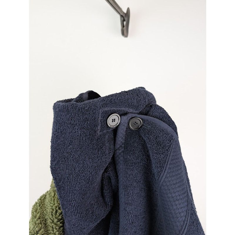 Balenciaga o1rshd1 Size: M / Cotton Skirt Towel in Dark Navy Blue Size 32 - 16 Thumbnail