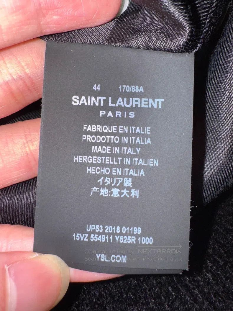 Saint Laurent Paris Saint Laurent Paris Skull and Heart Plaid Velvet Baseball Size US S / EU 44-46 / 1 - 7 Thumbnail