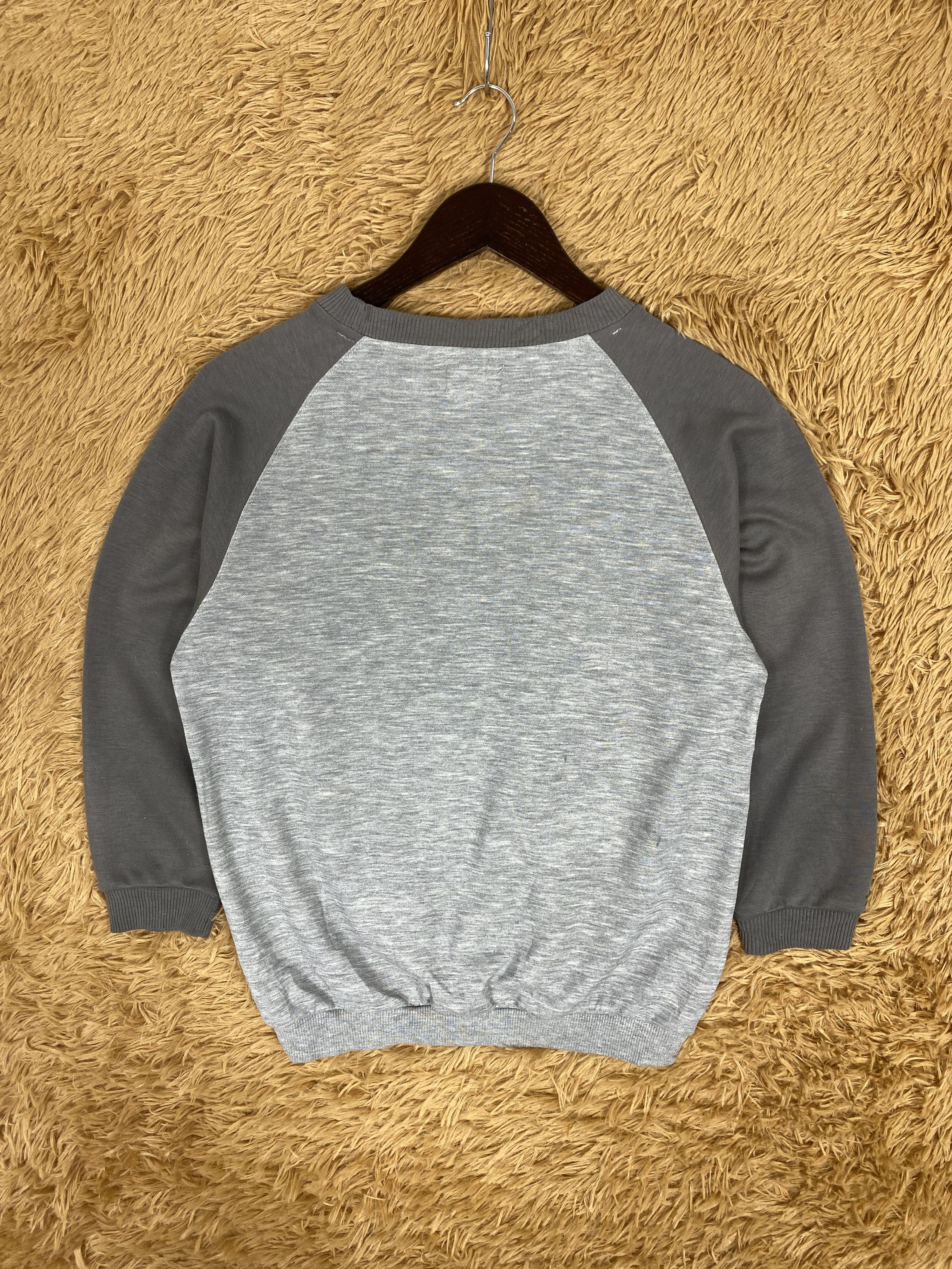 Converse Vintage Converse Nightwear Big Logo Sweatshirts PS0077 Size US S / EU 44-46 / 1 - 5 Thumbnail