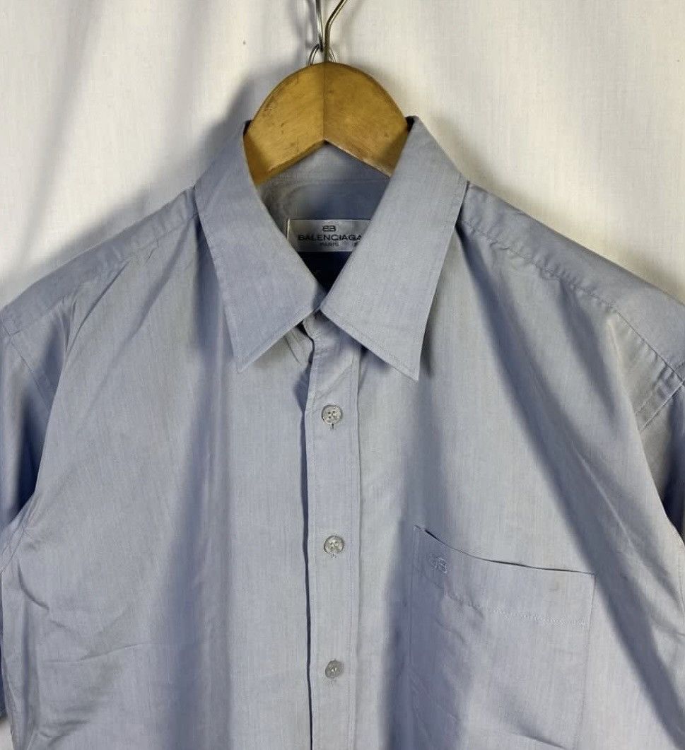 Balenciaga × Designer Balenciaga Shirt Vintage Size US L / EU 52-54 / 3 - 2 Thumbnail