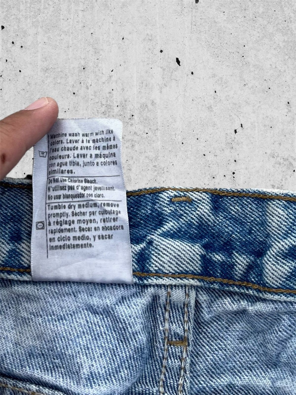 Carhartt 🔥 Carhartt Vintage Distressed Denim W33🔥 Size US 33 - 6 Thumbnail