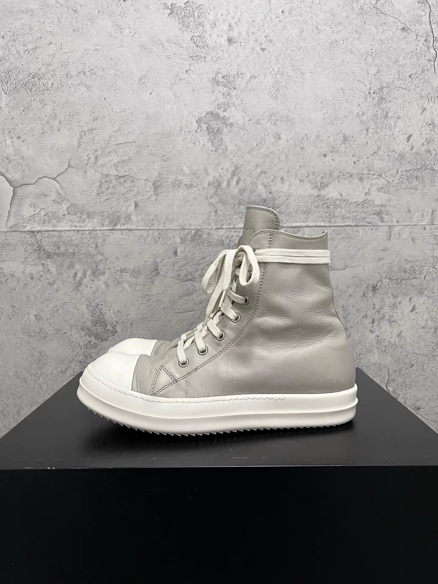 Rick Owens Rick Owens Mainline Leather Big Converse K34 Size US 7 / EU 40 - 2 Thumbnail