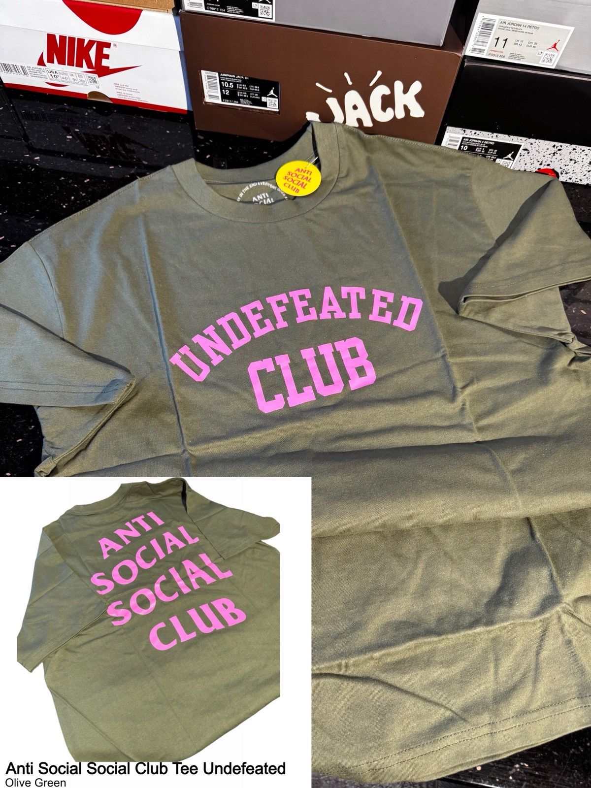 Anti Social Social Club Anti Social Social Club Size US XL / EU 56 / 4 - 1 Thumbnail