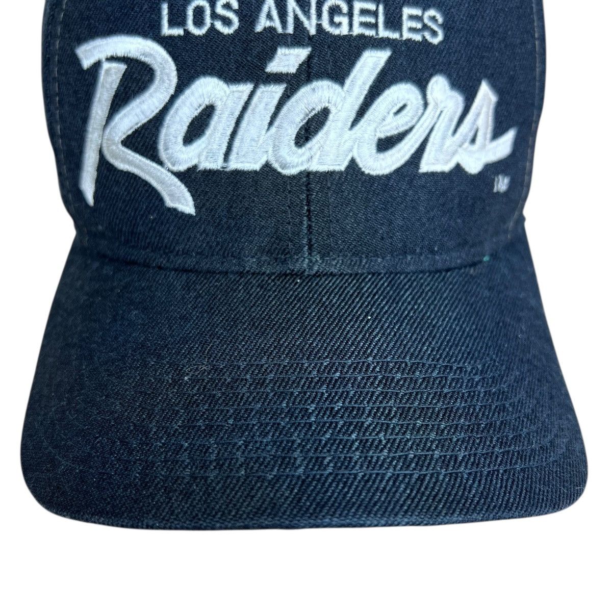 Sports Specialties 90s Los Angeles Raiders Sports Specialties Script Snapback Size ONE SIZE - 2 Thumbnail