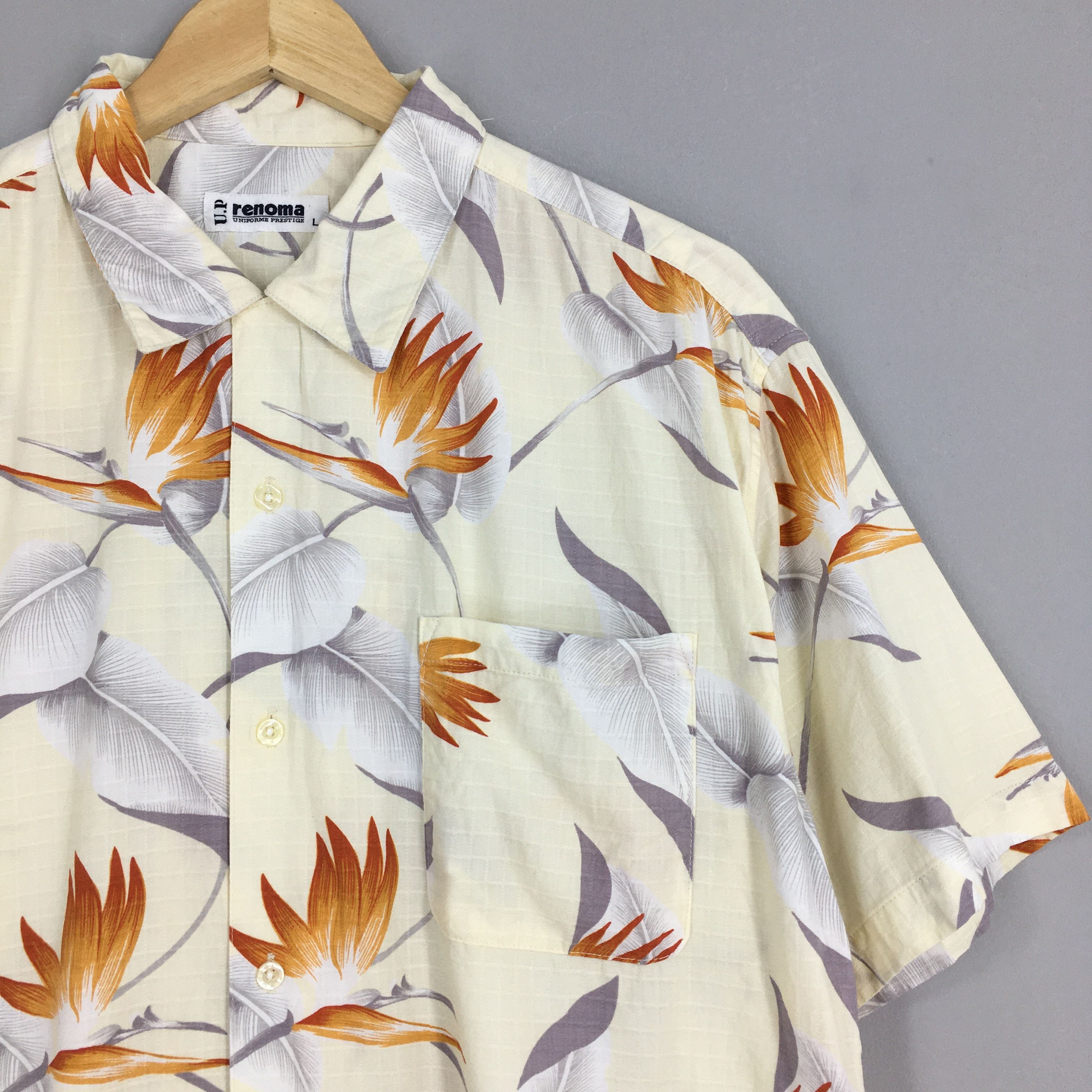 Renoma Vintage Renoma Hawaii Aloha Flower Shirt Large Size US L / EU 52-54 / 3 - 2 Thumbnail