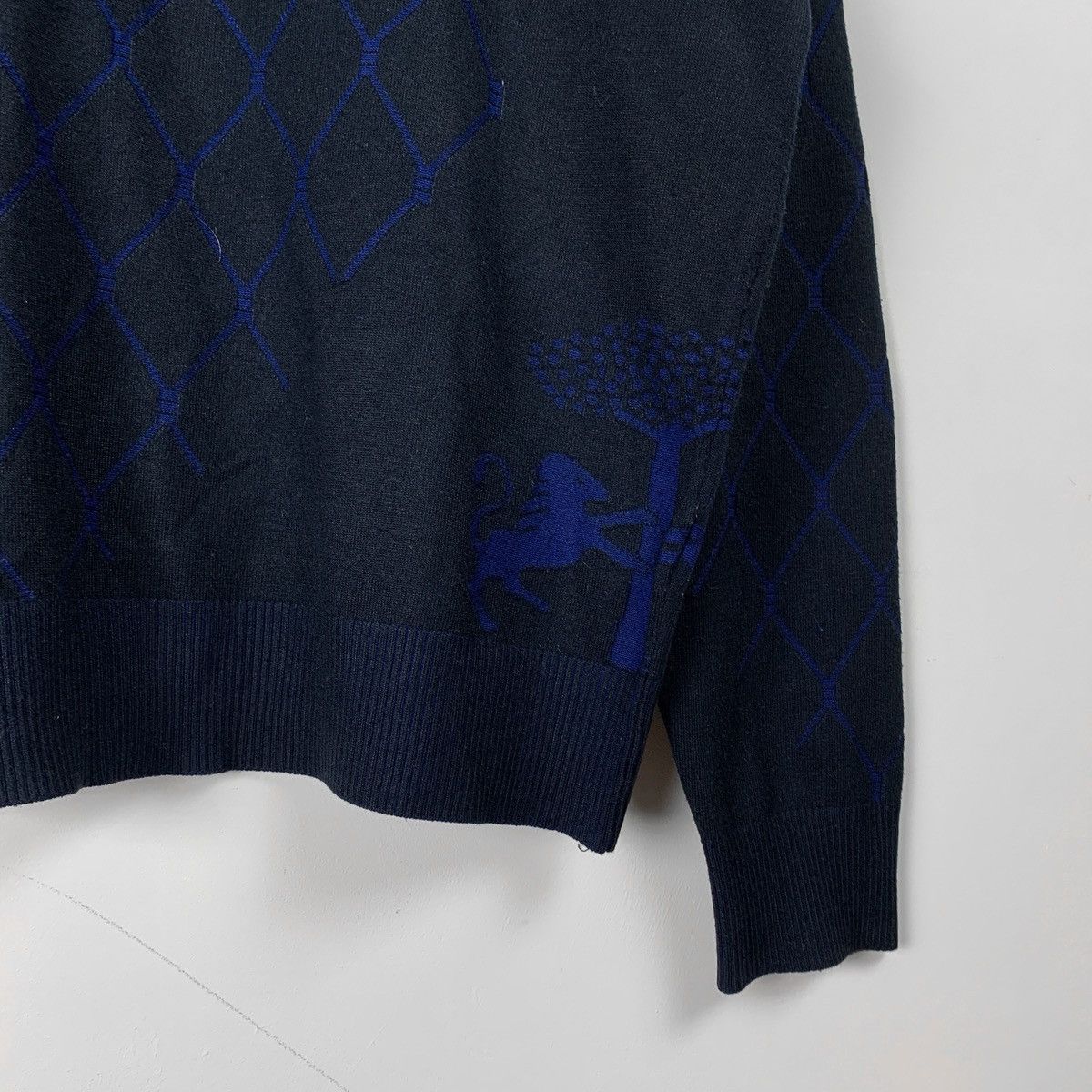 Corneliani Vintage Corneliani Silk Sweater Size US L / EU 52-54 / 3 - 3 Thumbnail