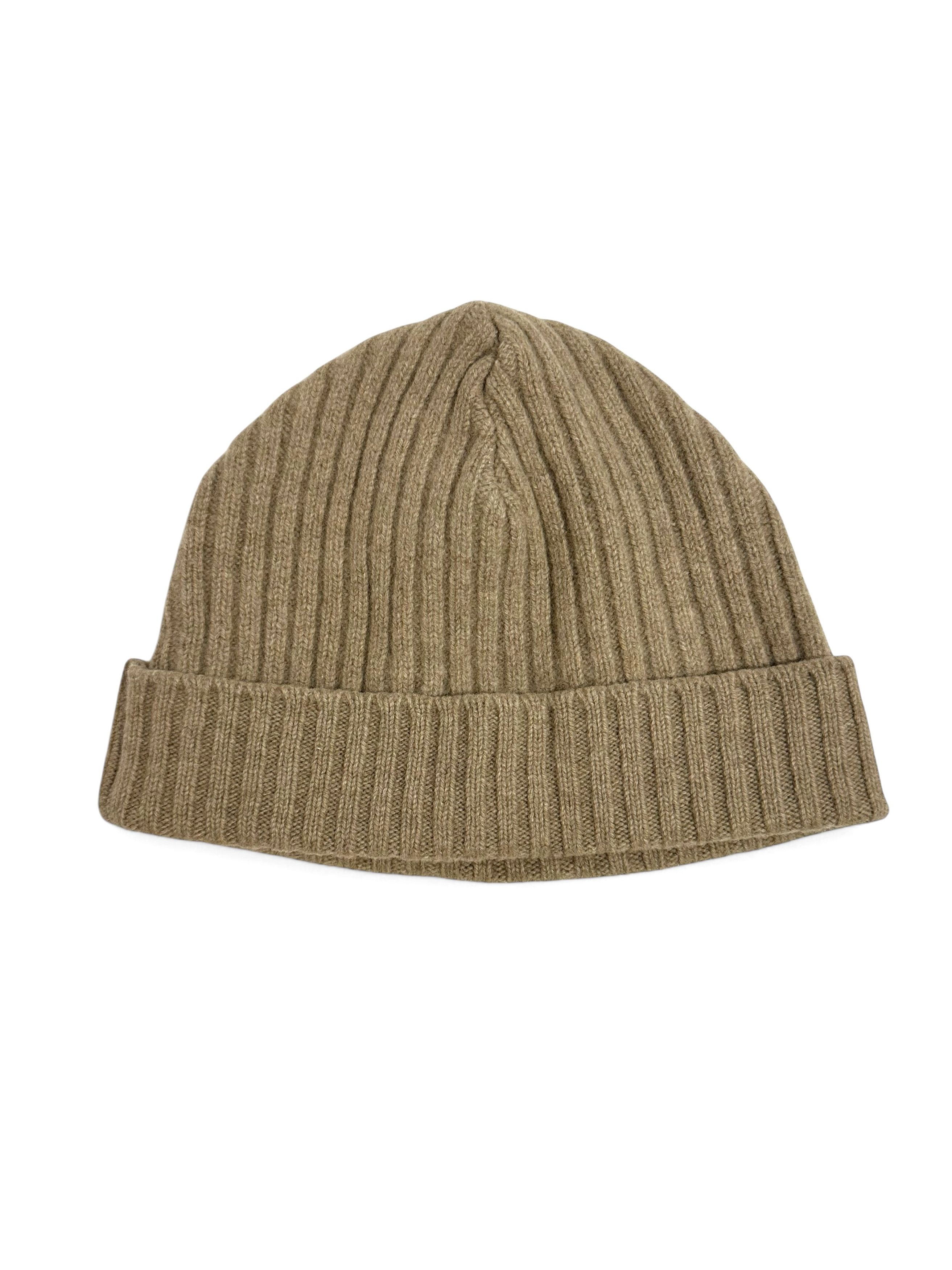 Vintage Vintage Wool Ribbed Knit Fisherman Beanie Hat Size ONE SIZE - 2 Thumbnail