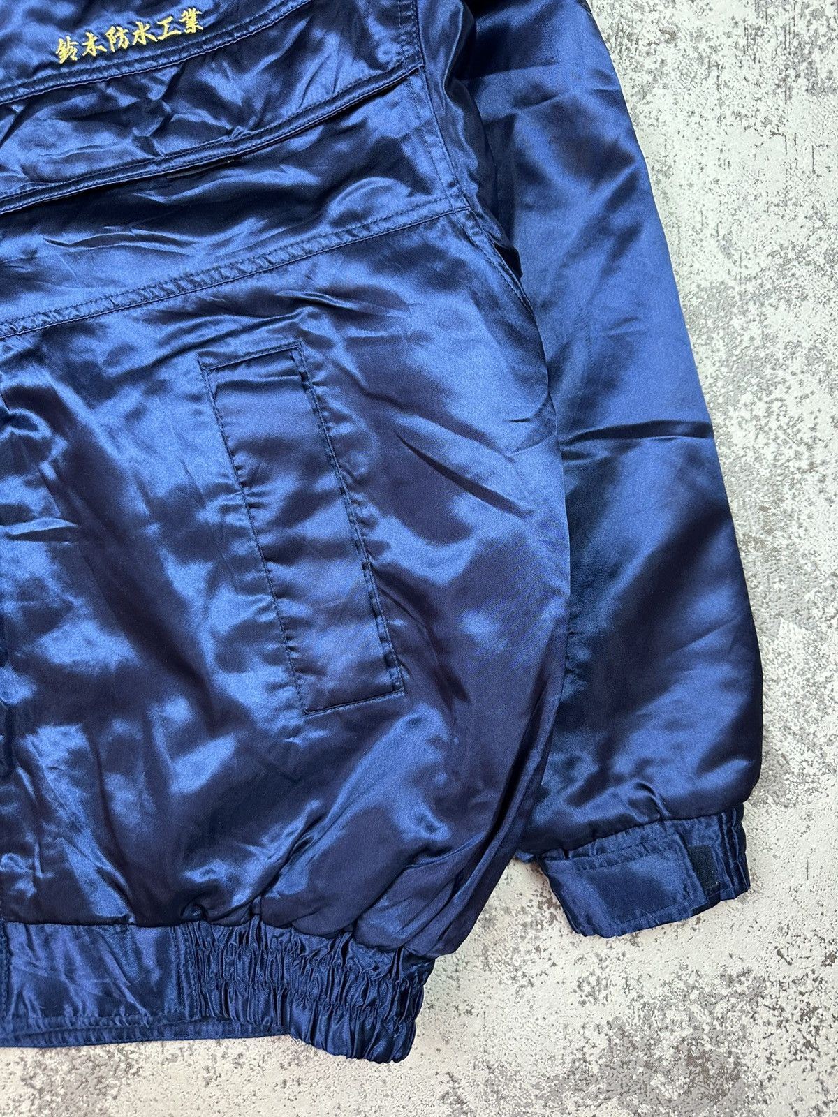 Japanese Brand Bomber Jacket Japanese Professional Worker Vintage Y2K Size US L / EU 52-54 / 3 - 7 Thumbnail