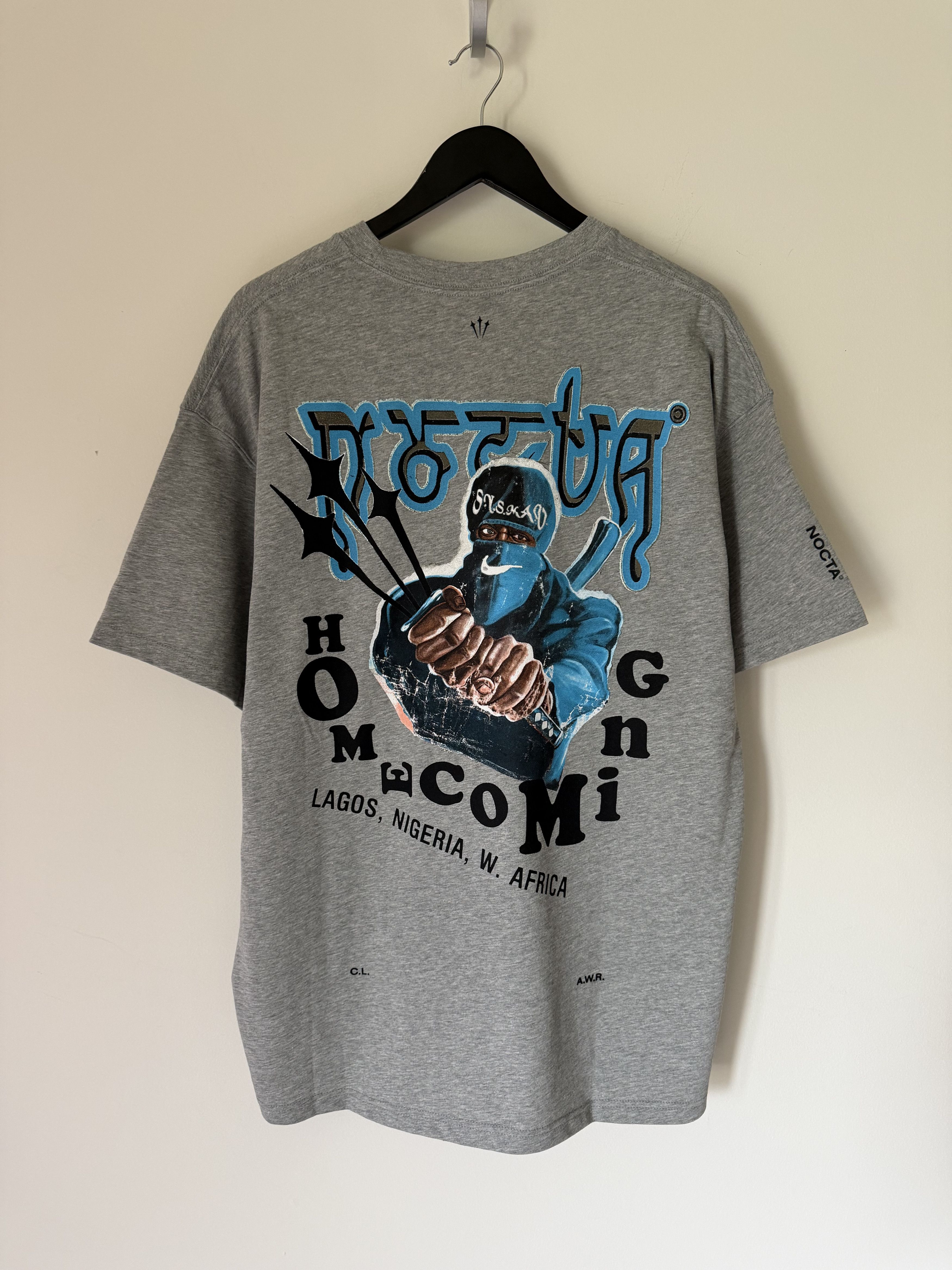 NOCTA × Nike Nike NOCTA Homecoming Yasuke Tee in Gray Size US L / EU 52-54 / 3 - 1 Thumbnail