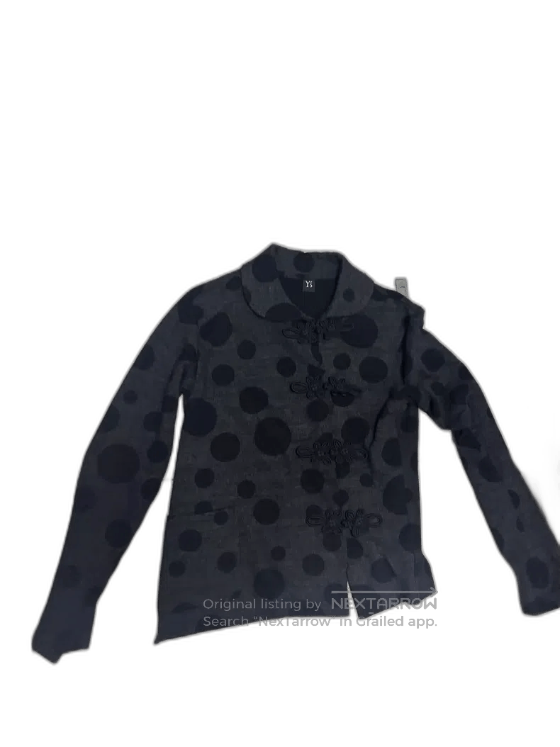 Yohji Yamamoto Yohji Yamamoto Polka Dot Button Up Top Size US S / EU 44-46 / 1 - 1 Thumbnail