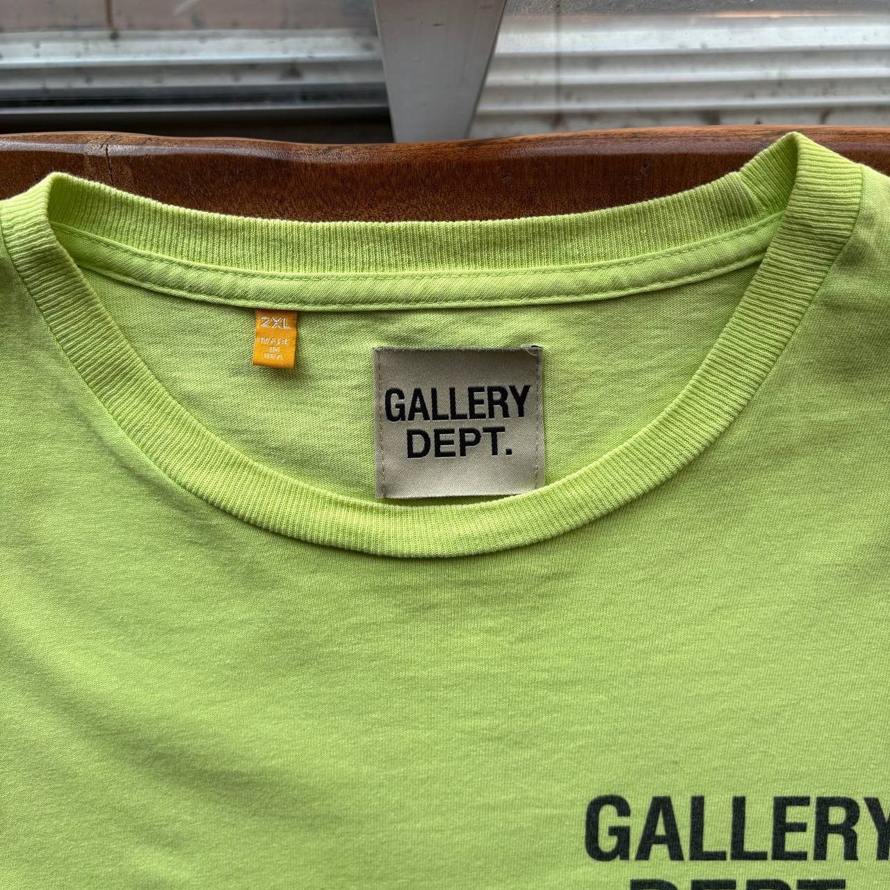 Gallery Dept. Gallery Dept. Lime Green Hollywood Vintage Souvenir Size US XXL / EU 58 / 5 - 7 Thumbnail