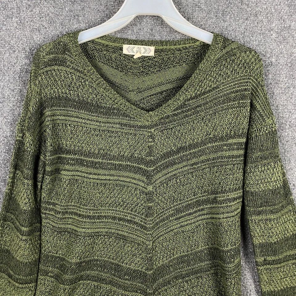 Other Pink Rose Sweater Medium Women's Pullover Knitted Cotton M Size M / US 6-8 / IT 42-44 - 2 Thumbnail
