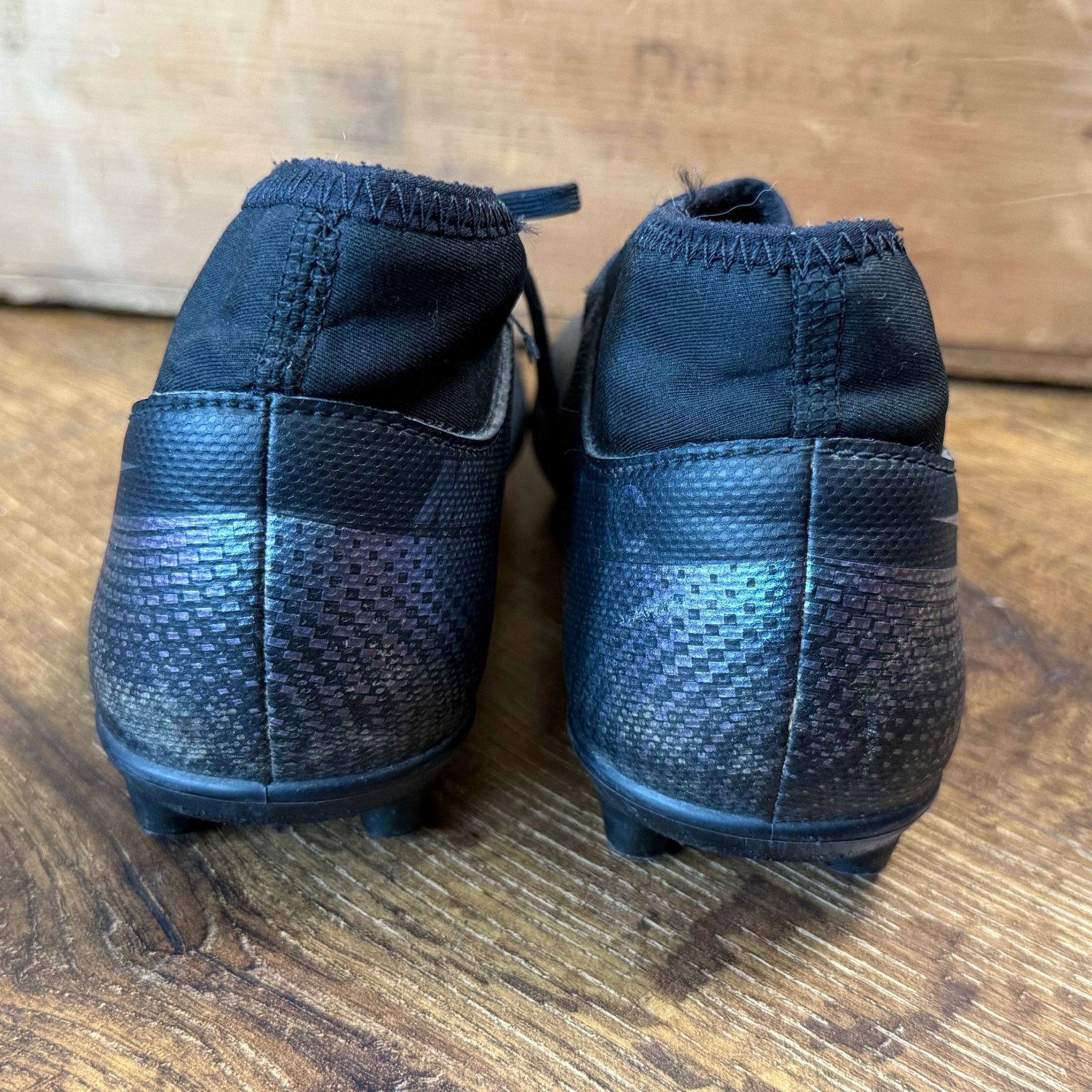 Nike Nike Mercurial Superfly Men's Soccer Cleats Black Sz. 5.5 Size US 5.5 / EU 38 - 3 Thumbnail