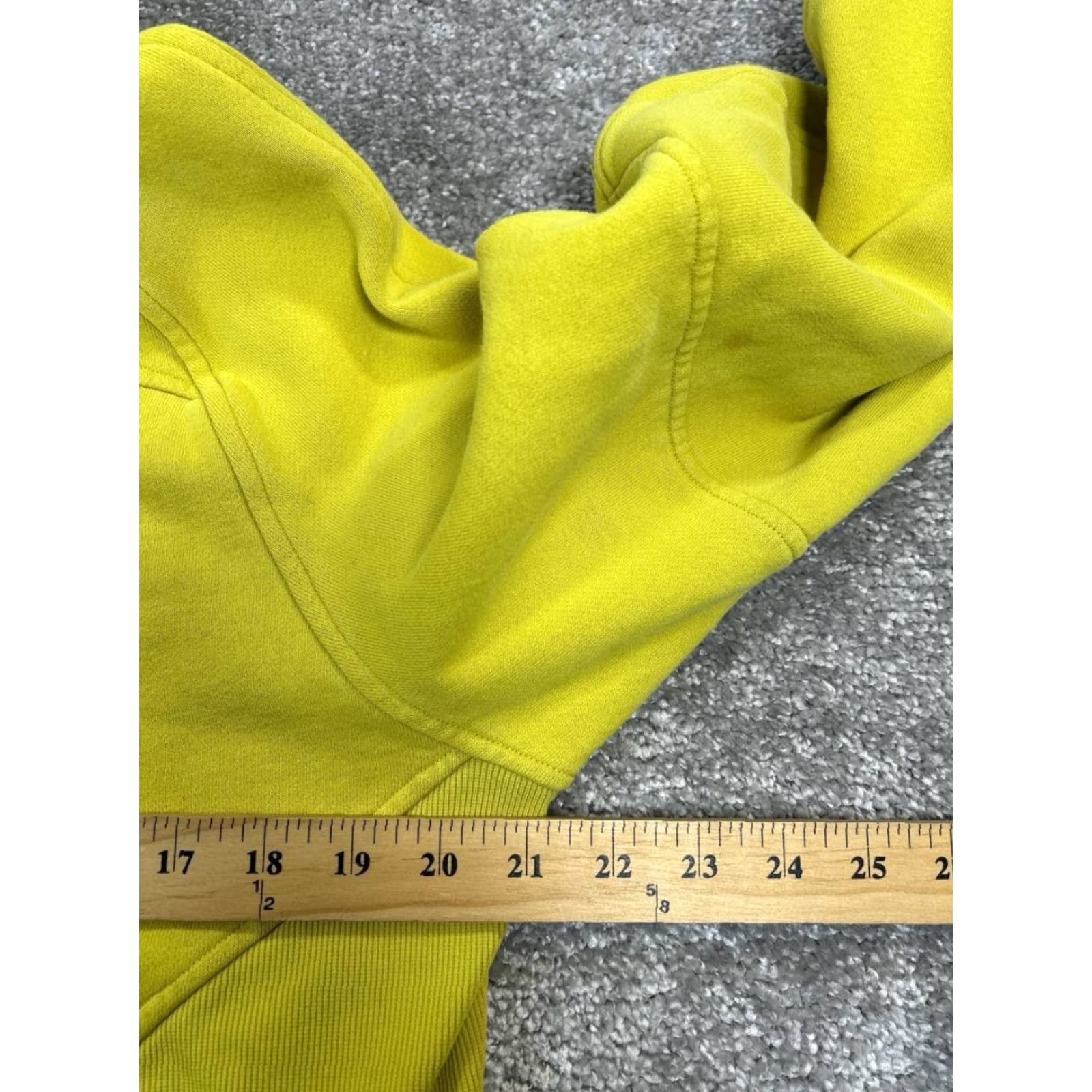 Lululemon Lululemon Scuba Sweatshirt Womens Medium Yellow Fleece Zip Pullover Logo Activewear Modern Scuba 90s? Size M / US 6-8 / IT 42-44 - 6 Thumbnail