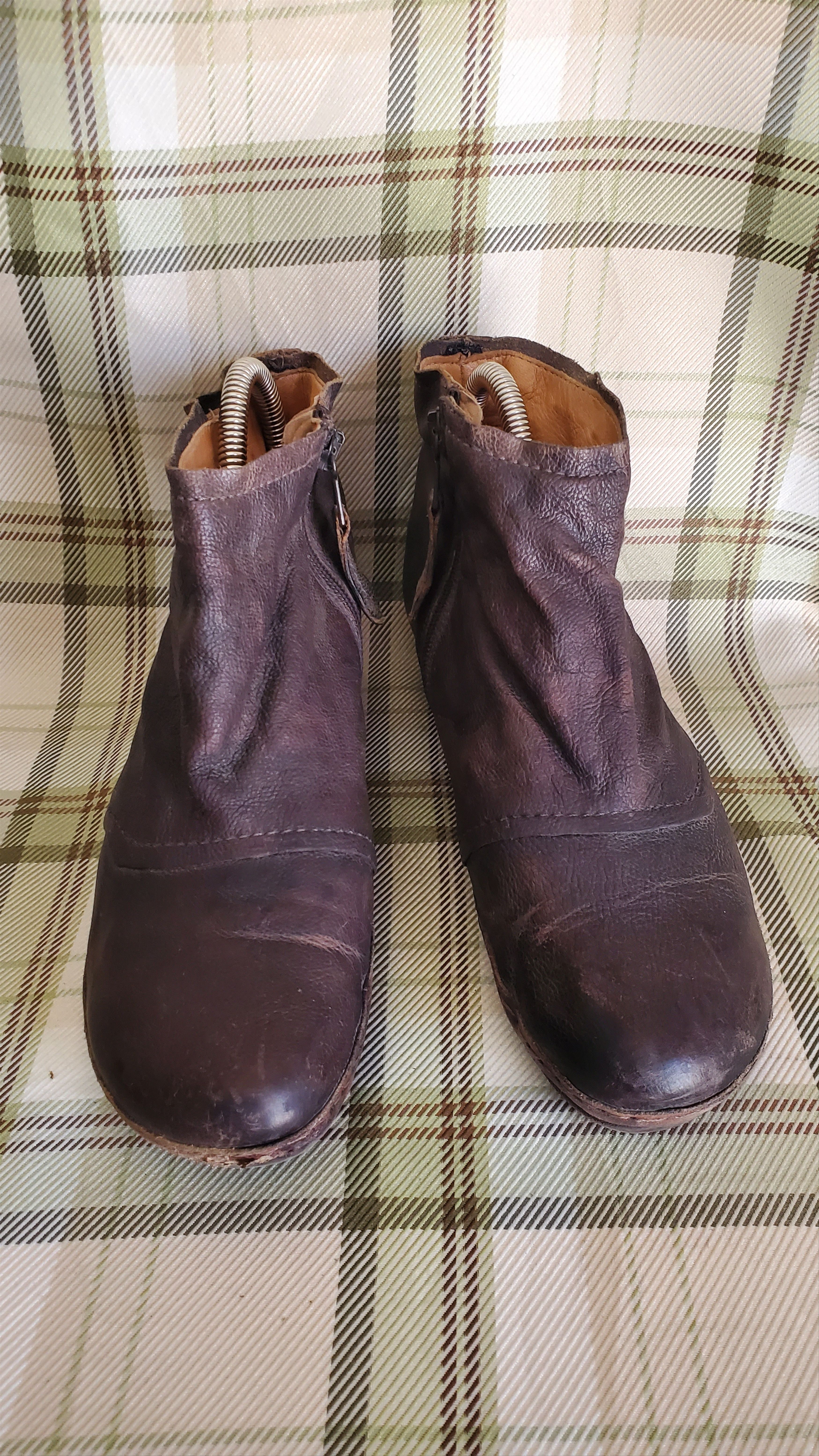 A.S.98 A.S 98 Brown Ankle Pull On Boots Size US 8 / IT 38 - 2 Thumbnail