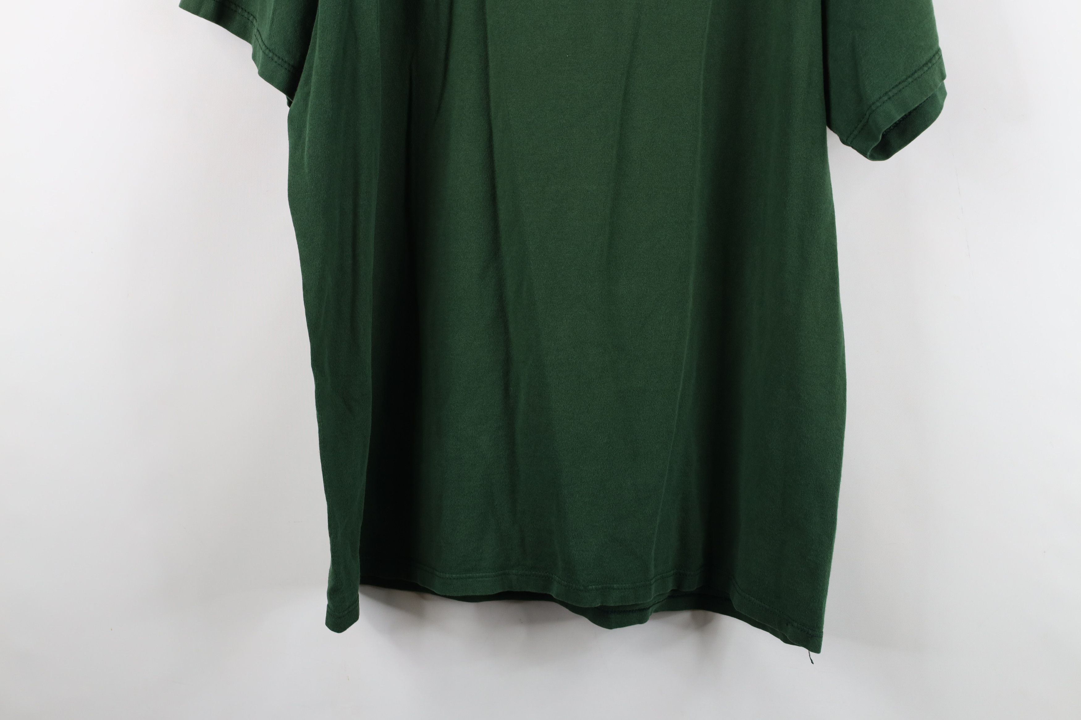 Vintage Vintage 90s Michigan State University T-Shirt Green USA Size US XL / EU 56 / 4 - 14 Thumbnail