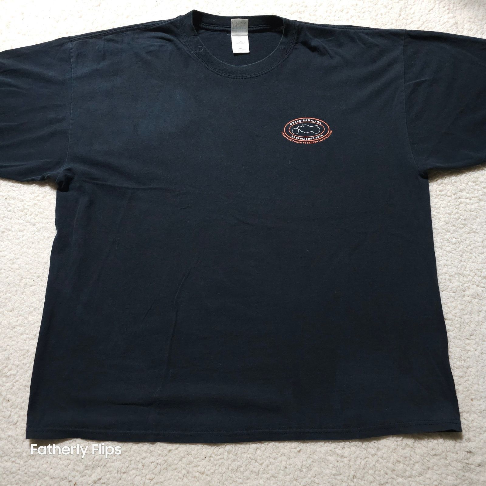 Gildan Vtg 2004 Cycle-Rama Motorcycle T-Shirt 2XL Mad Scientist Size US XXL / EU 58 / 5 - 8 Thumbnail