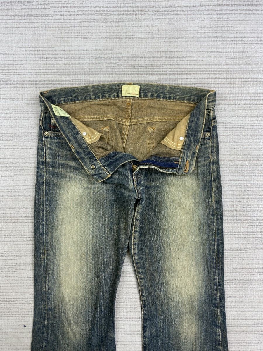 Edwin Vintage Edwin Flared Mud Wash Denim Pants Size US 31 - 9 Thumbnail