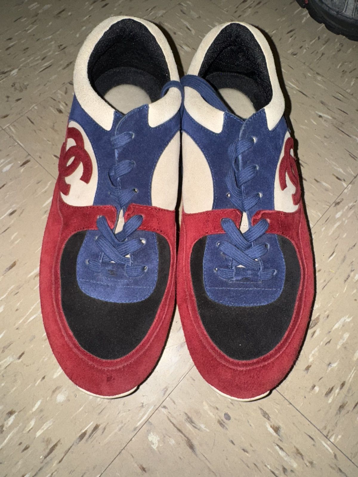 Chanel Navy blue Chanel Sneakers Size US 10 / EU 43 - 1 Thumbnail