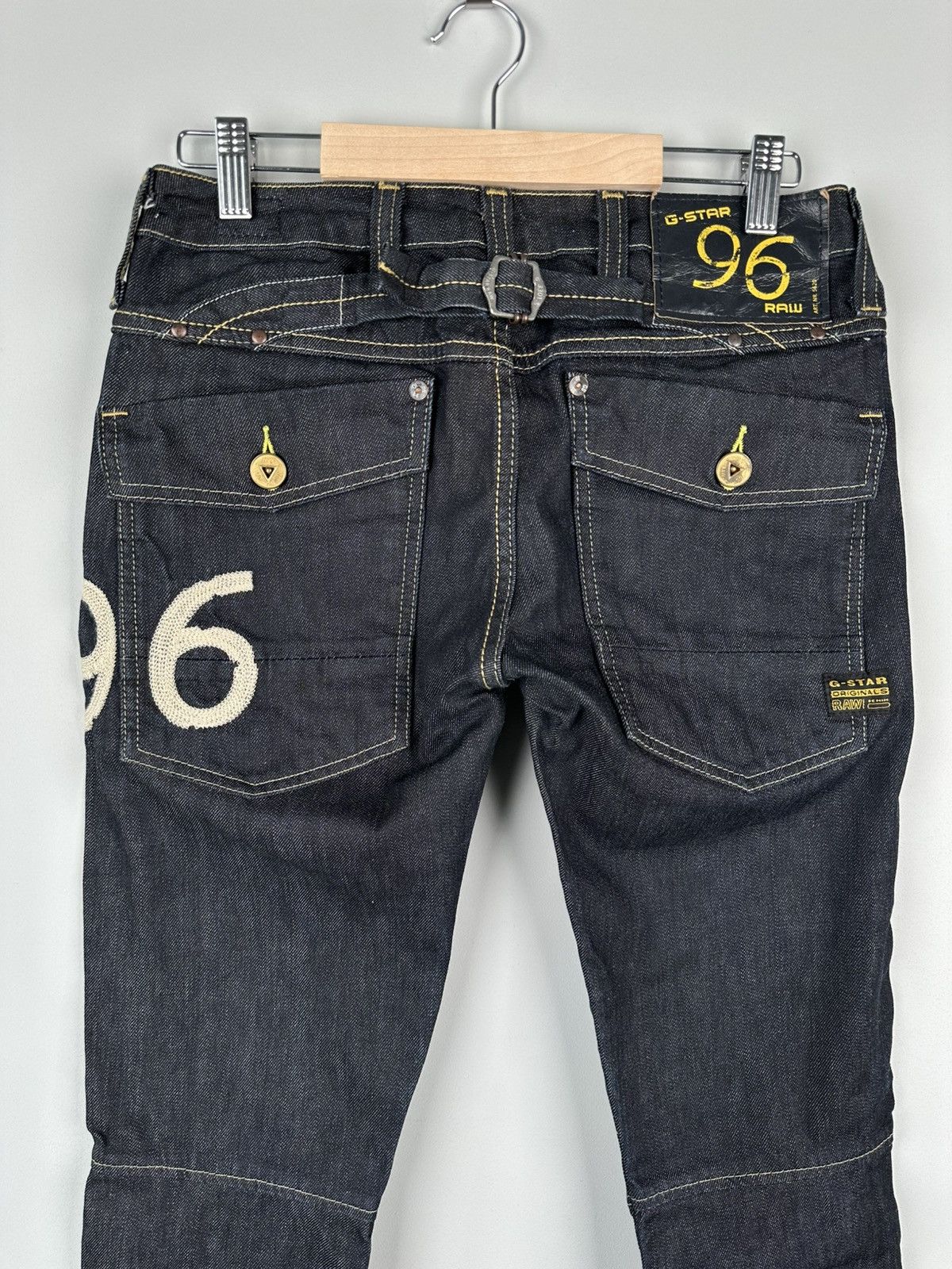 G-Star G star Raw Denim Jeans 96 Avant Garde Size US 27 - 5 Thumbnail