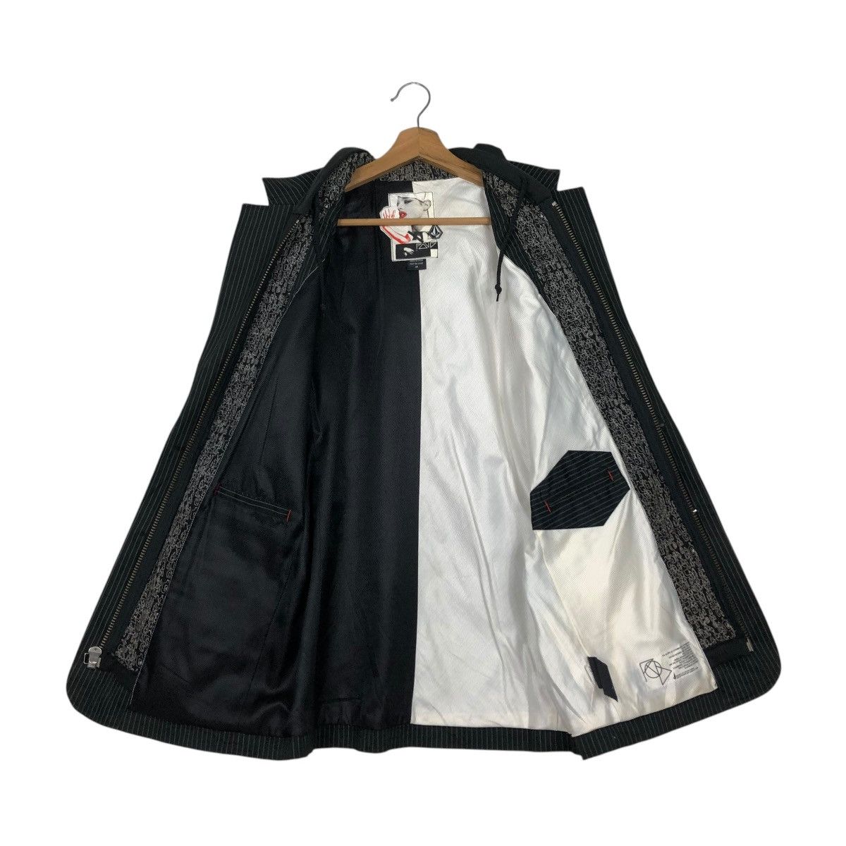 Hysteric Glamour 🔥VINTAGE HICKORY CHORE JACKET STRIPED VOLCOM PUNK DESIGN Size US M / EU 48-50 / 2 - 19 Thumbnail
