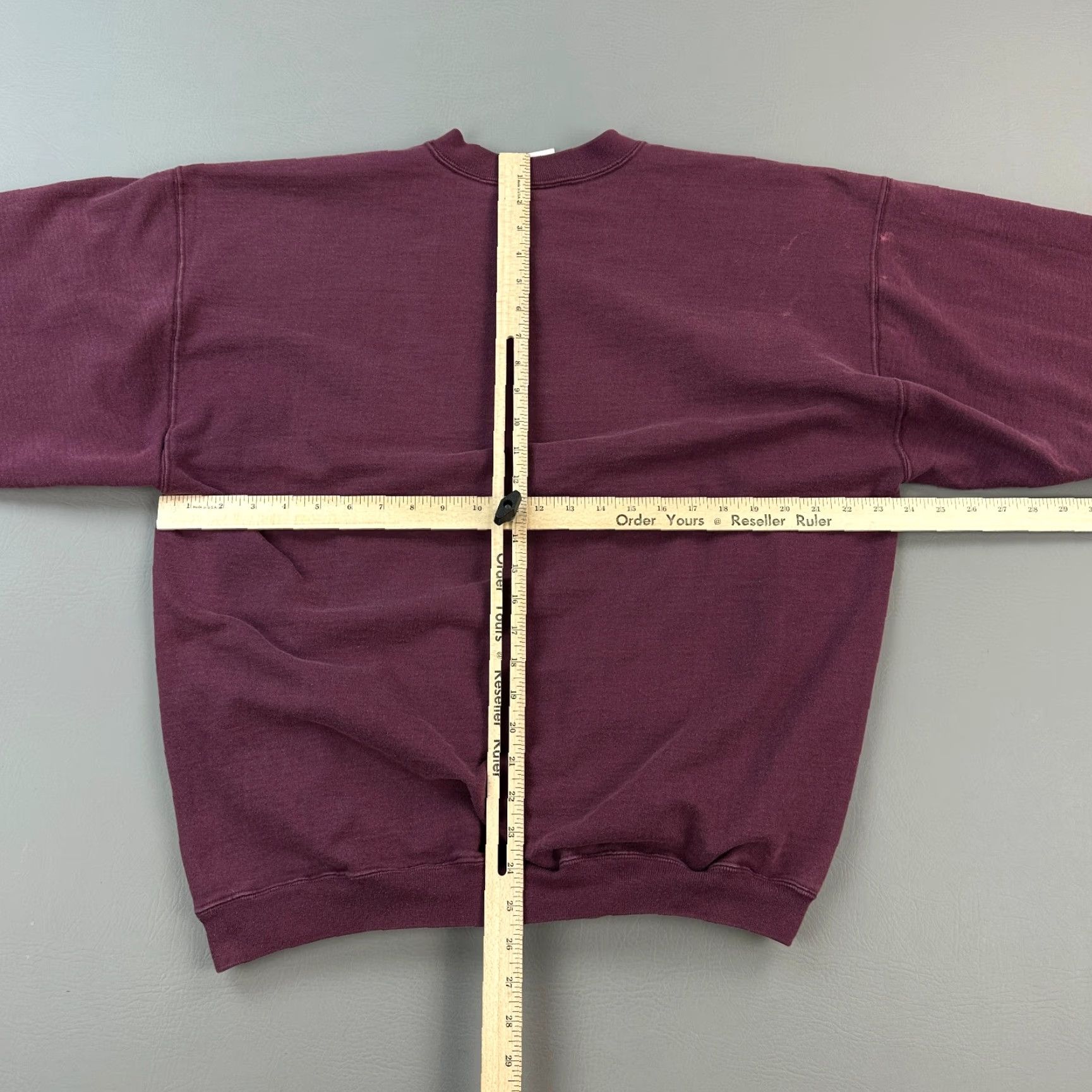 Vintage VINTAGE The Cotton Exchange Sweatshirt Mens XL Maroon Crewneck Pullover USA Y2K Size US XL / EU 56 / 4 - 7 Thumbnail