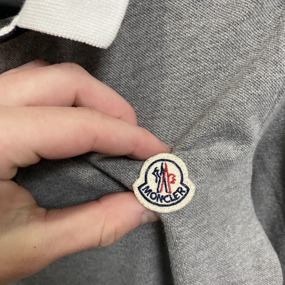 Moncler Moncler Polo Long Sleeve Size US XXS / EU 40 - 5 Thumbnail