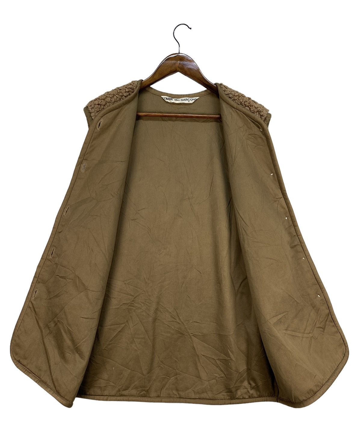 Comme des Garcons Vintage Comme des Garcons Sherpa Vest Size US L / EU 52-54 / 3 - 6 Thumbnail