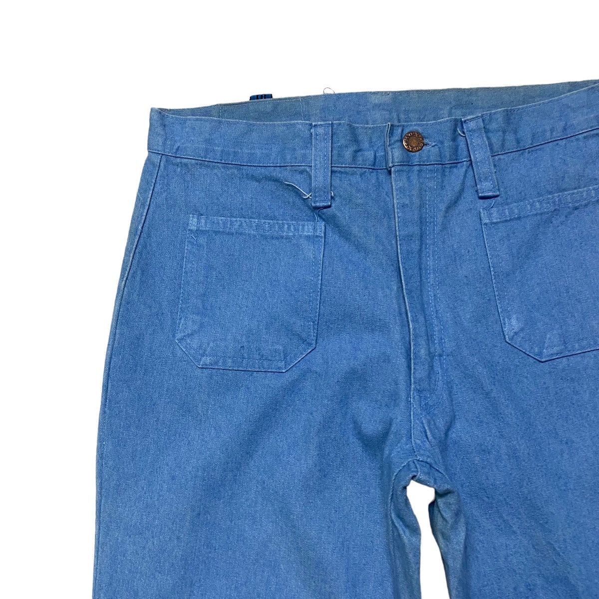 Vintage Japanese Brand ROX Denim Bell bottom Jeans Size US 30 / EU 46 - 4 Thumbnail