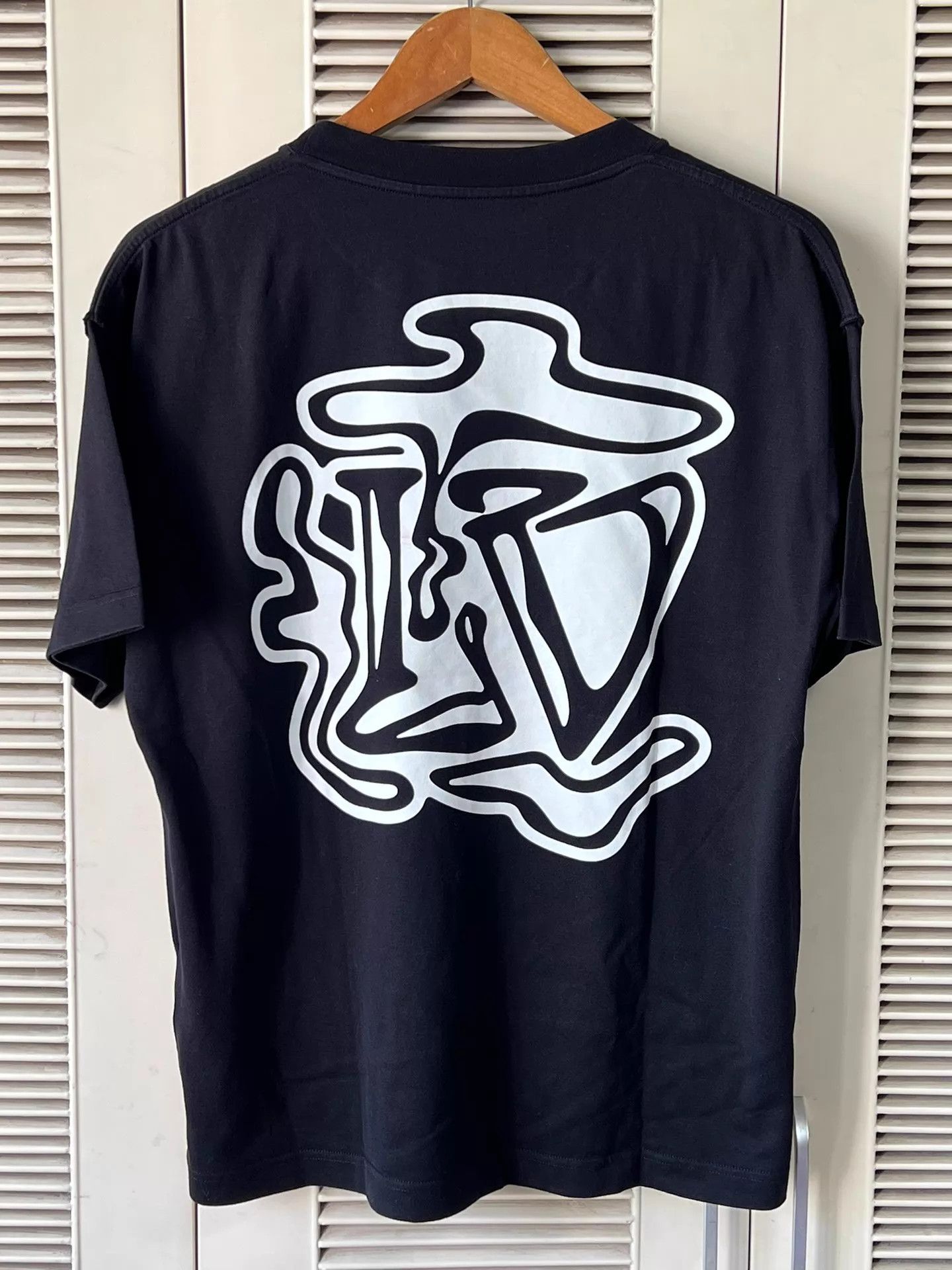 Louis Vuitton LV Double-Sided Smoke Logo Short Sleeve T-Shirt S Size US S / EU 44-46 / 1 - 2 Thumbnail