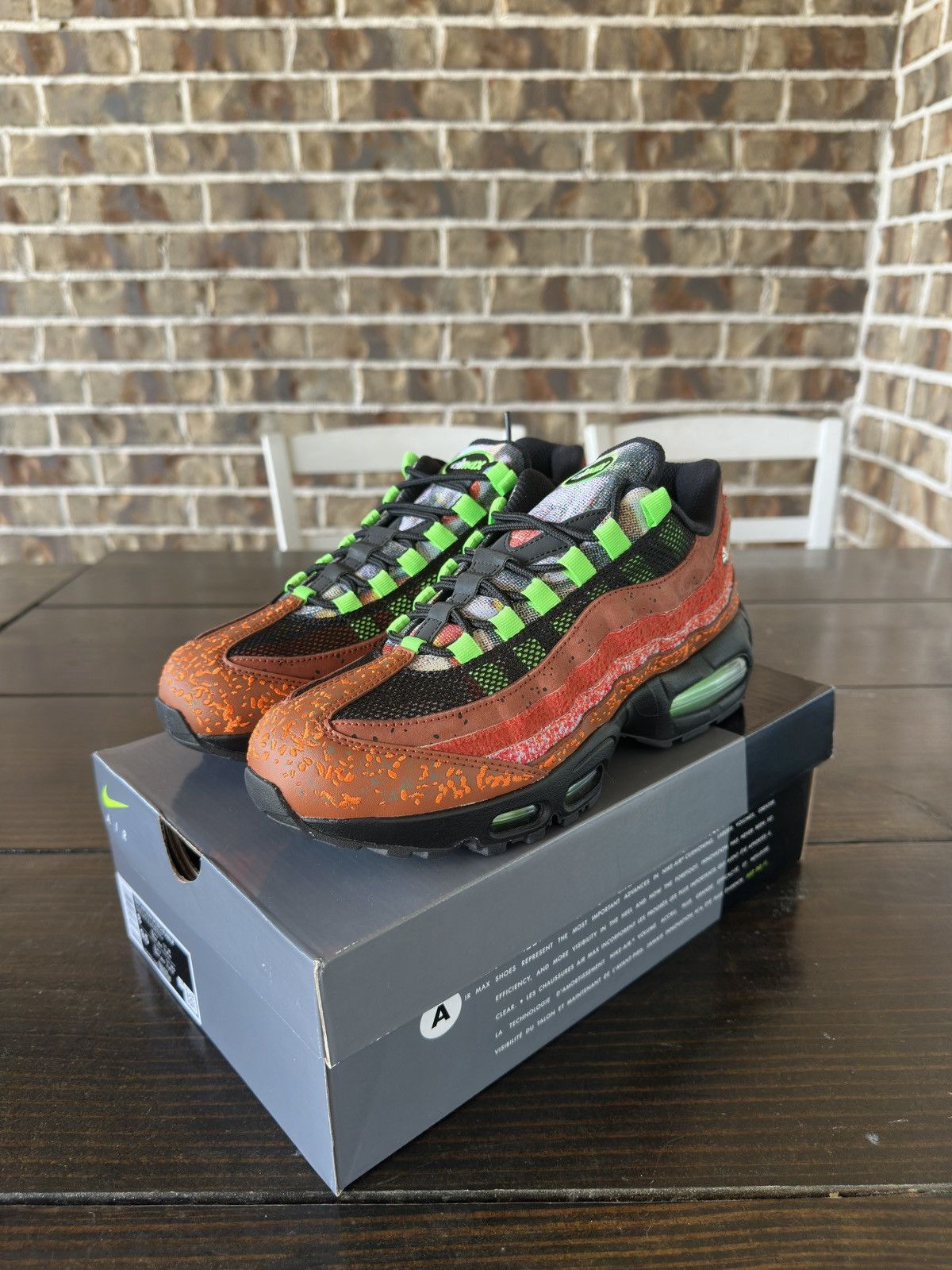 Nike Nike Air Max 95 Family Reunion City Pack Hong Kong Red Clay Size US 8 / EU 41 - 1 Thumbnail
