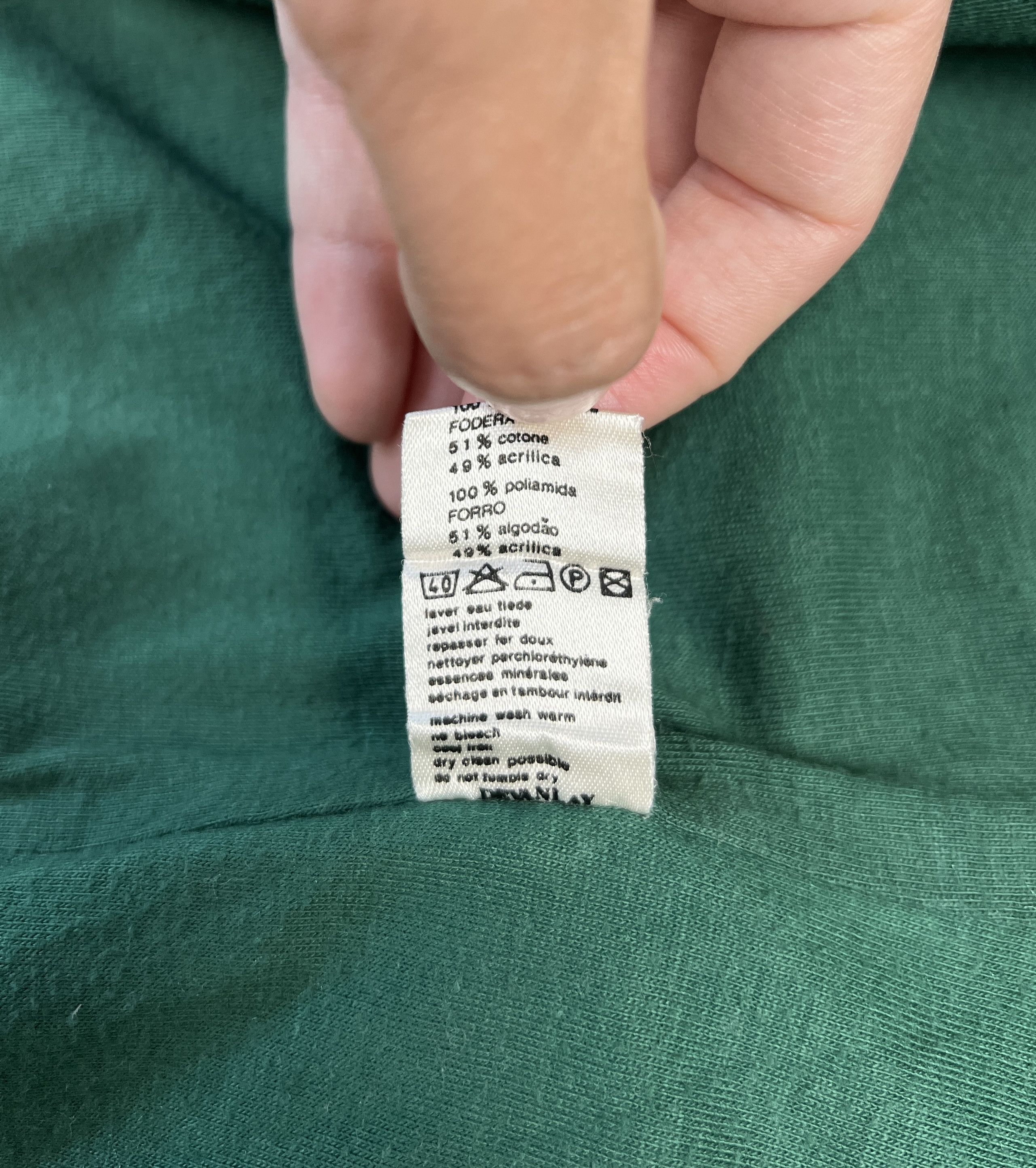 Lacoste Vintage 80s 90s Lacoste Chemise Bomber Jacket Sz 5 (L/XL) Size US L / EU 52-54 / 3 - 24 Thumbnail