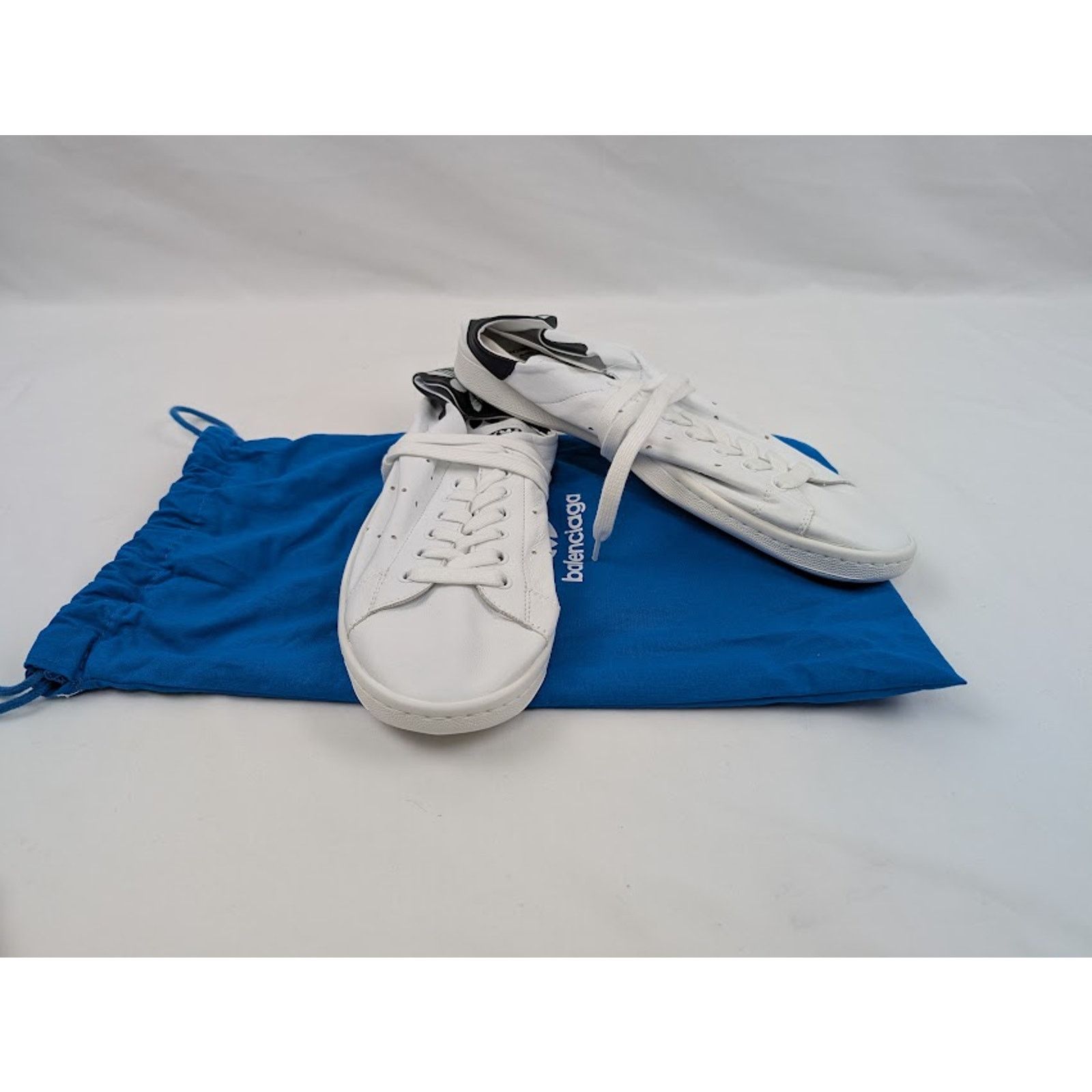 Adidas × Balenciaga o1rshd1 Stan Smiths Sneakers in Black/White Size US 11 / EU 44 - 5 Thumbnail