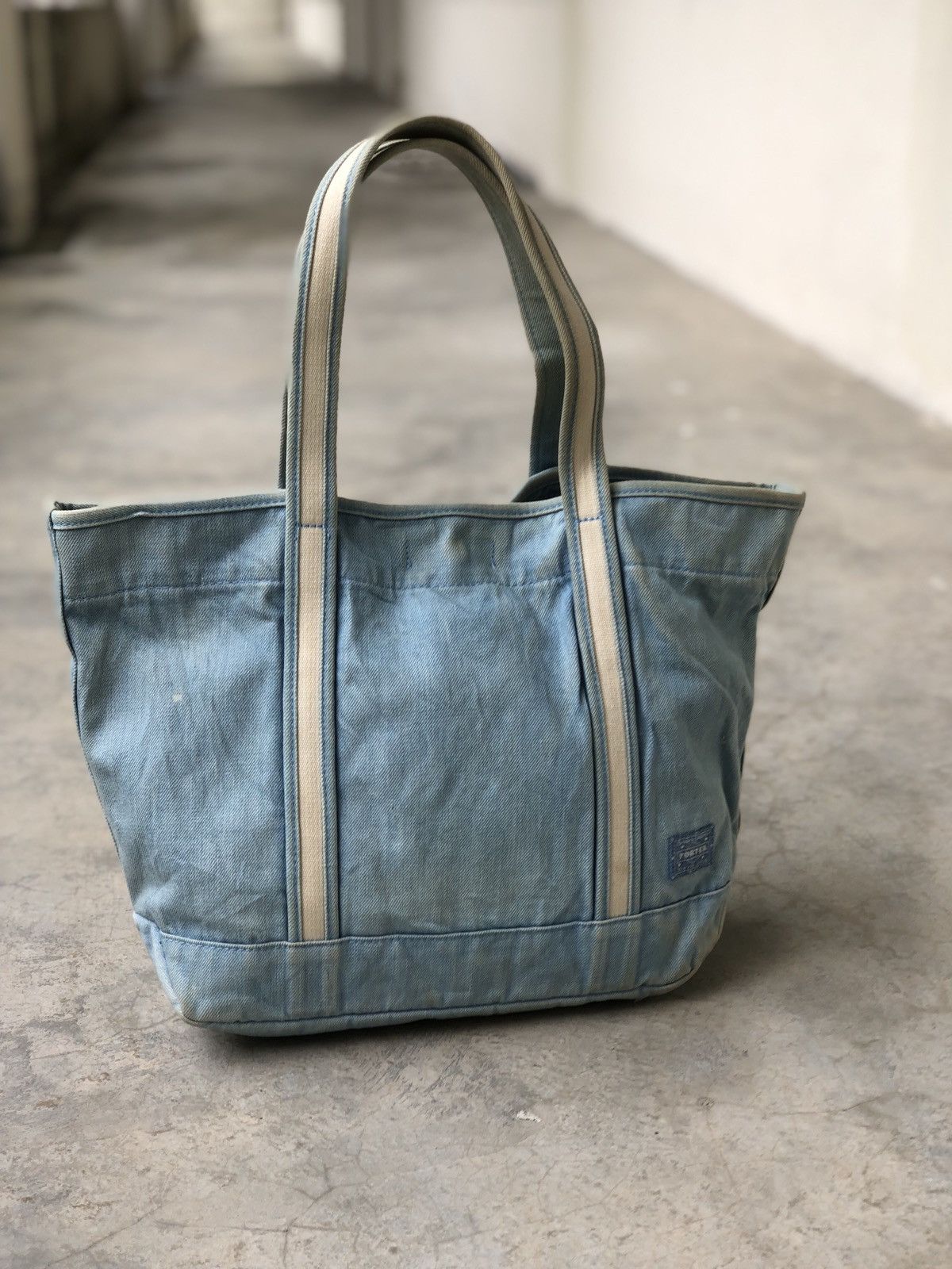 Porter Tote Bag Denim Porter Size ONE SIZE - 4 Thumbnail